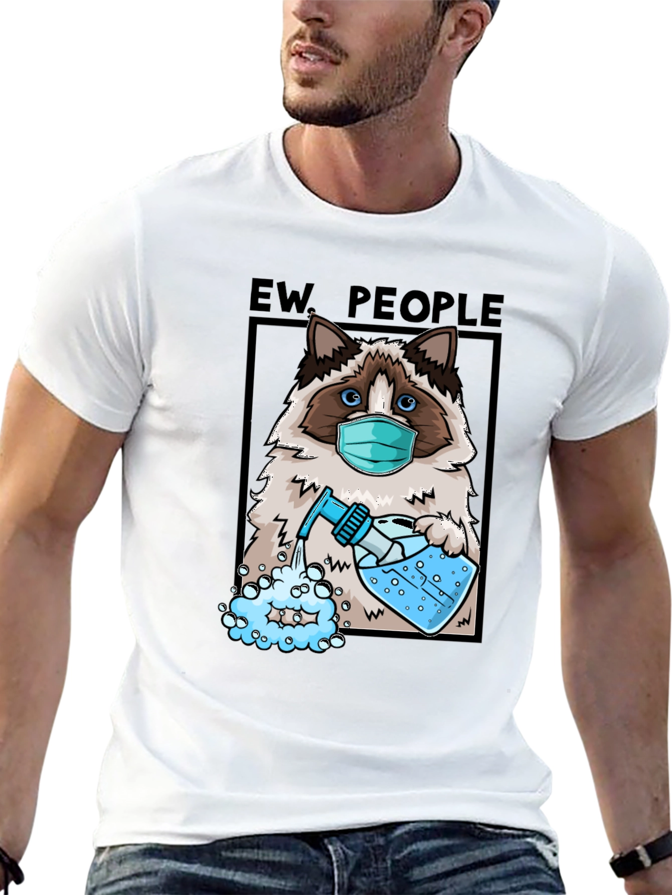 Ew People Cat T-Shirt