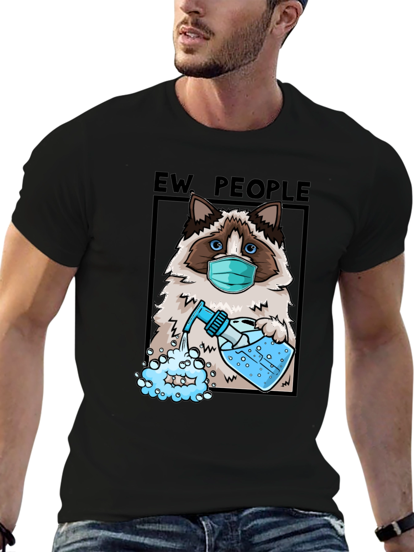 Ew People Cat T-Shirt