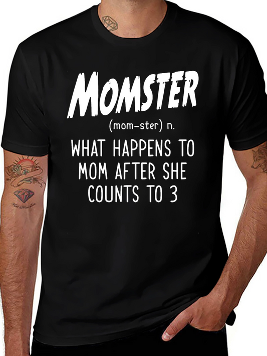 Momster T-Shirt - Funny Mom Definition Tee