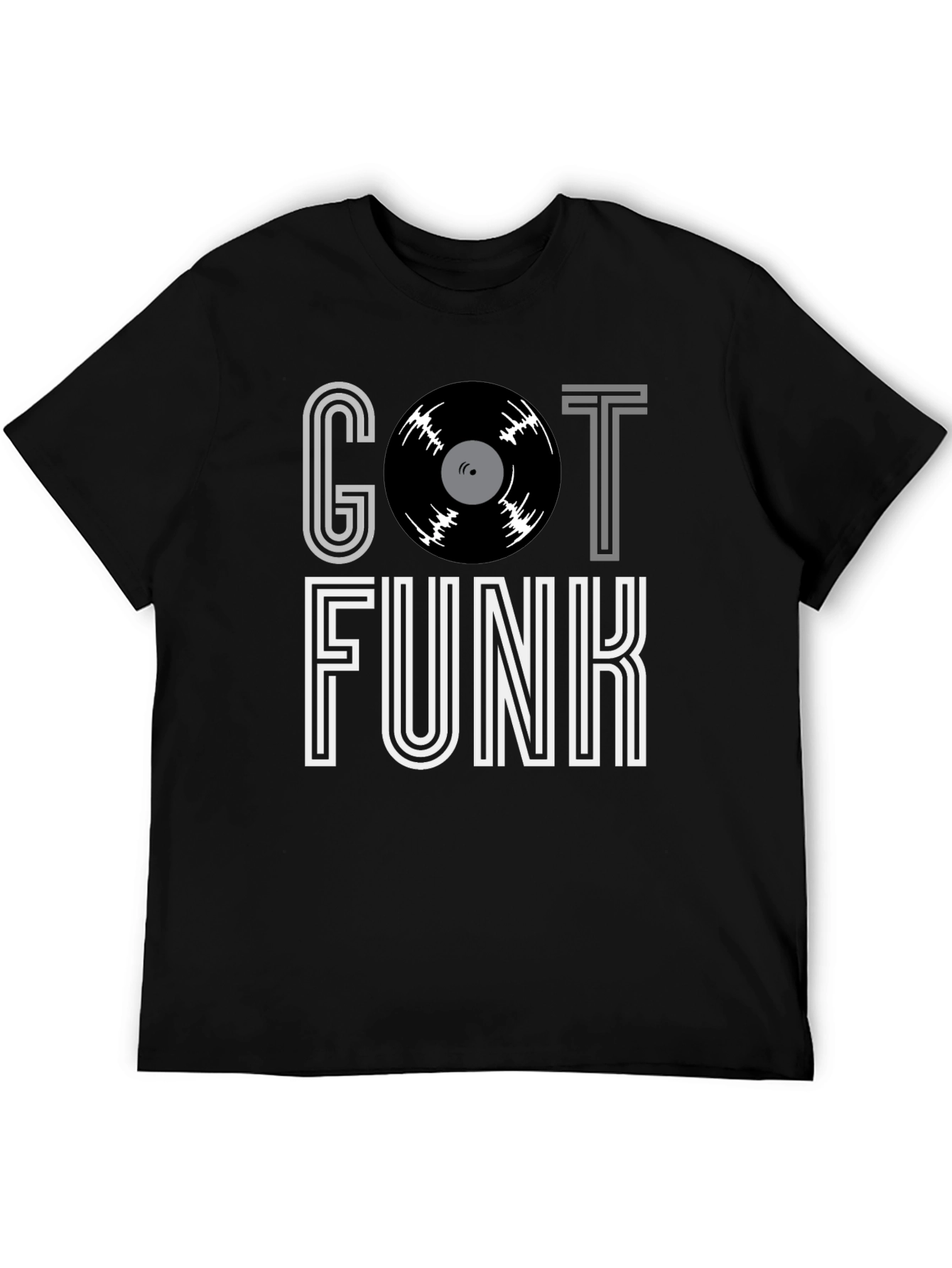 Got Funk Vinyl Record Graphic T-Shirt