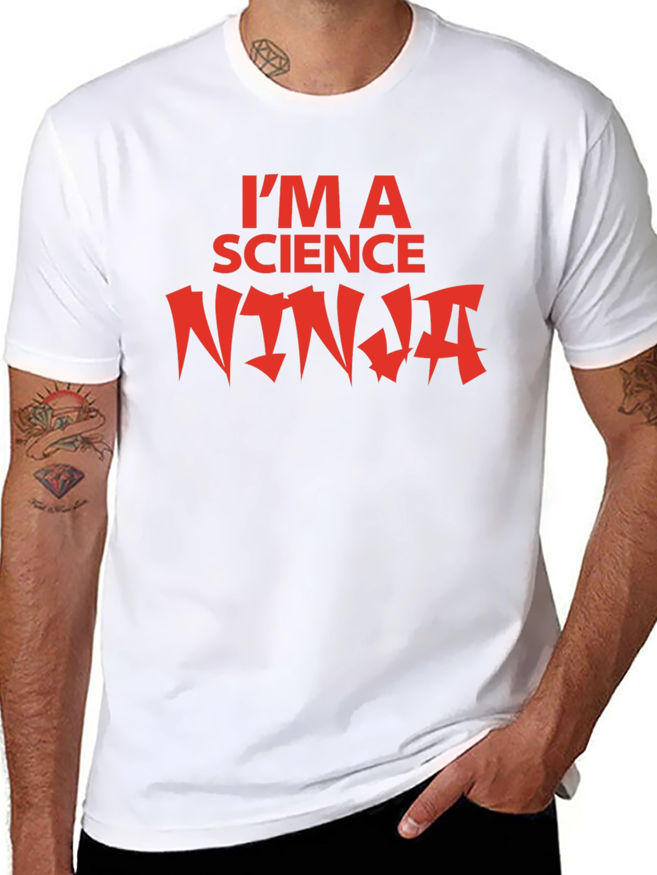 Science Ninja T-Shirt - Geeky & Cool Tee