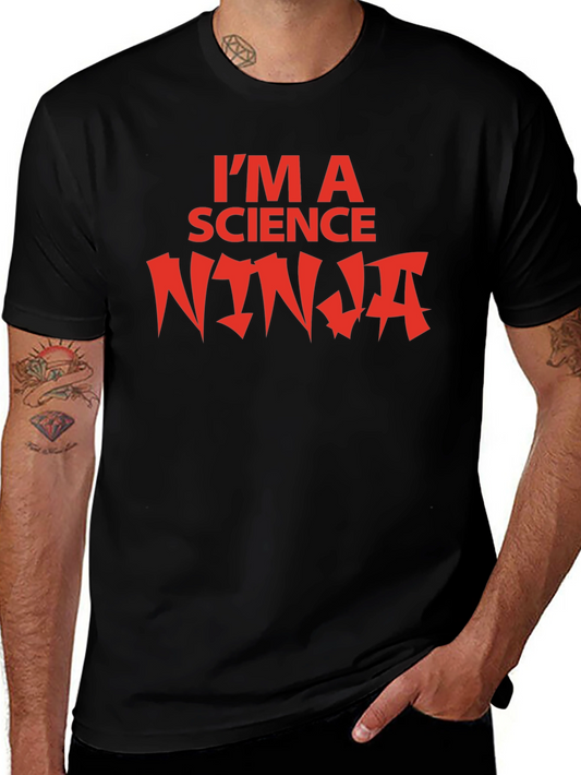Science Ninja T-Shirt - Geeky & Cool Tee