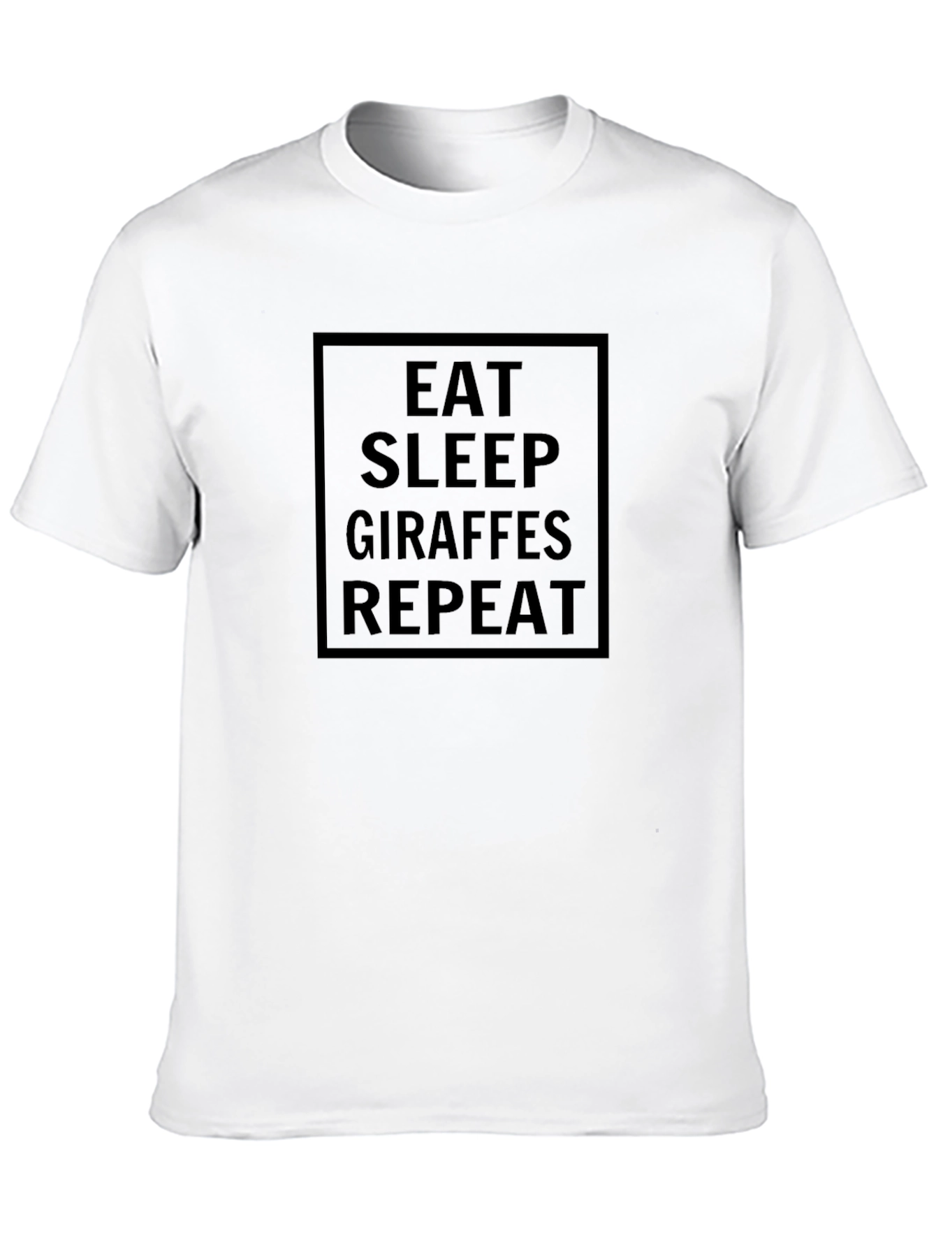 Eat Sleep Giraffes Repeat T-Shirt