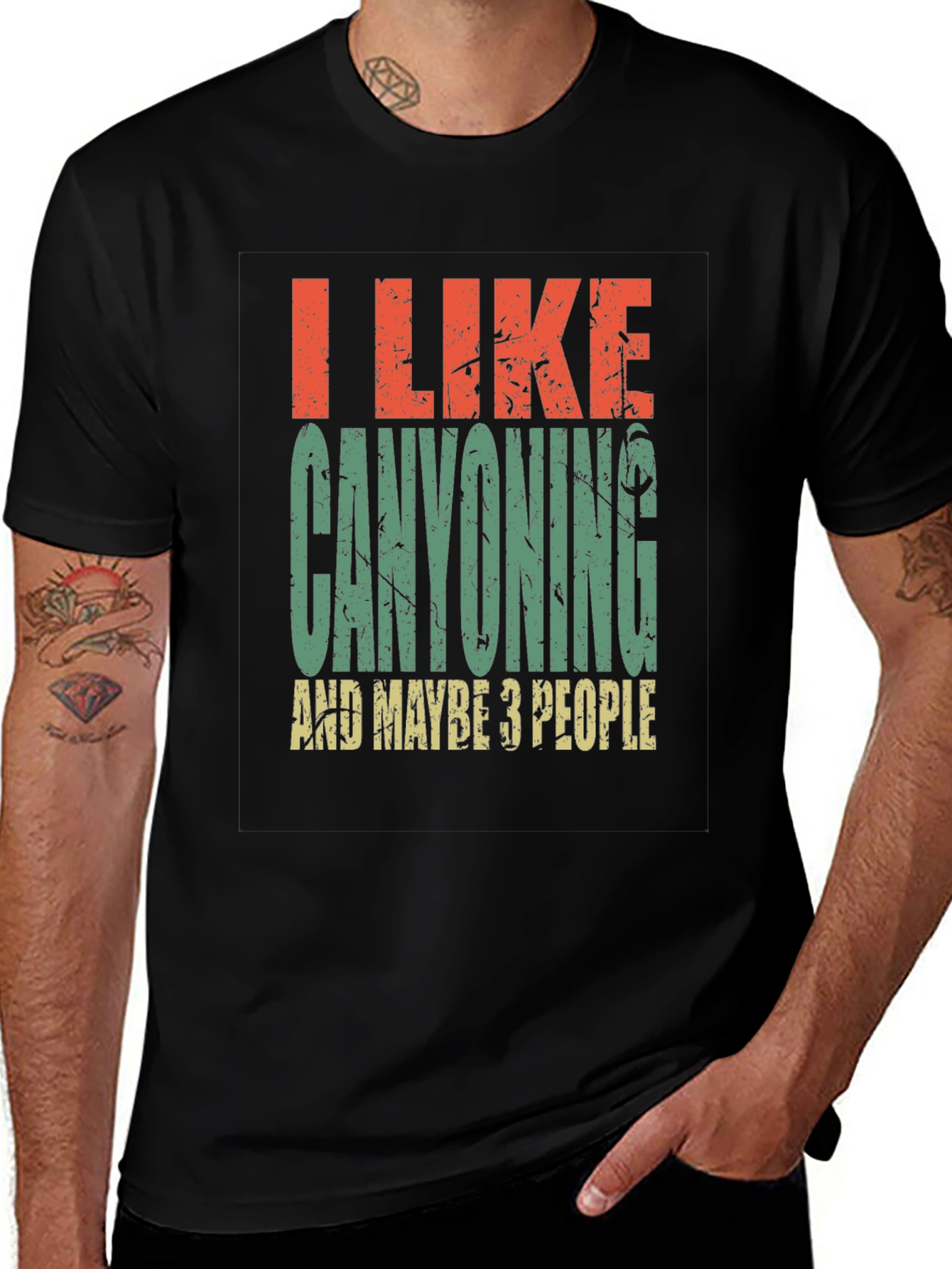 I Like Canyoning Funny T-Shirt