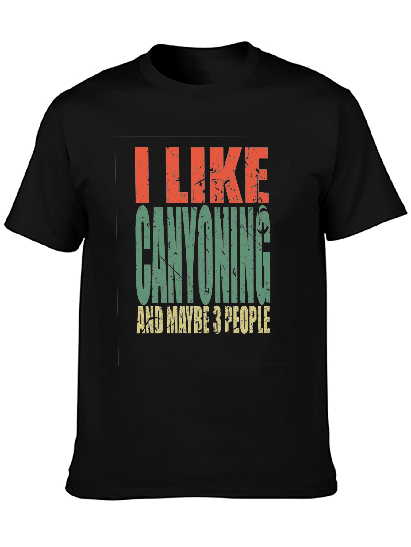 I Like Canyoning Funny T-Shirt