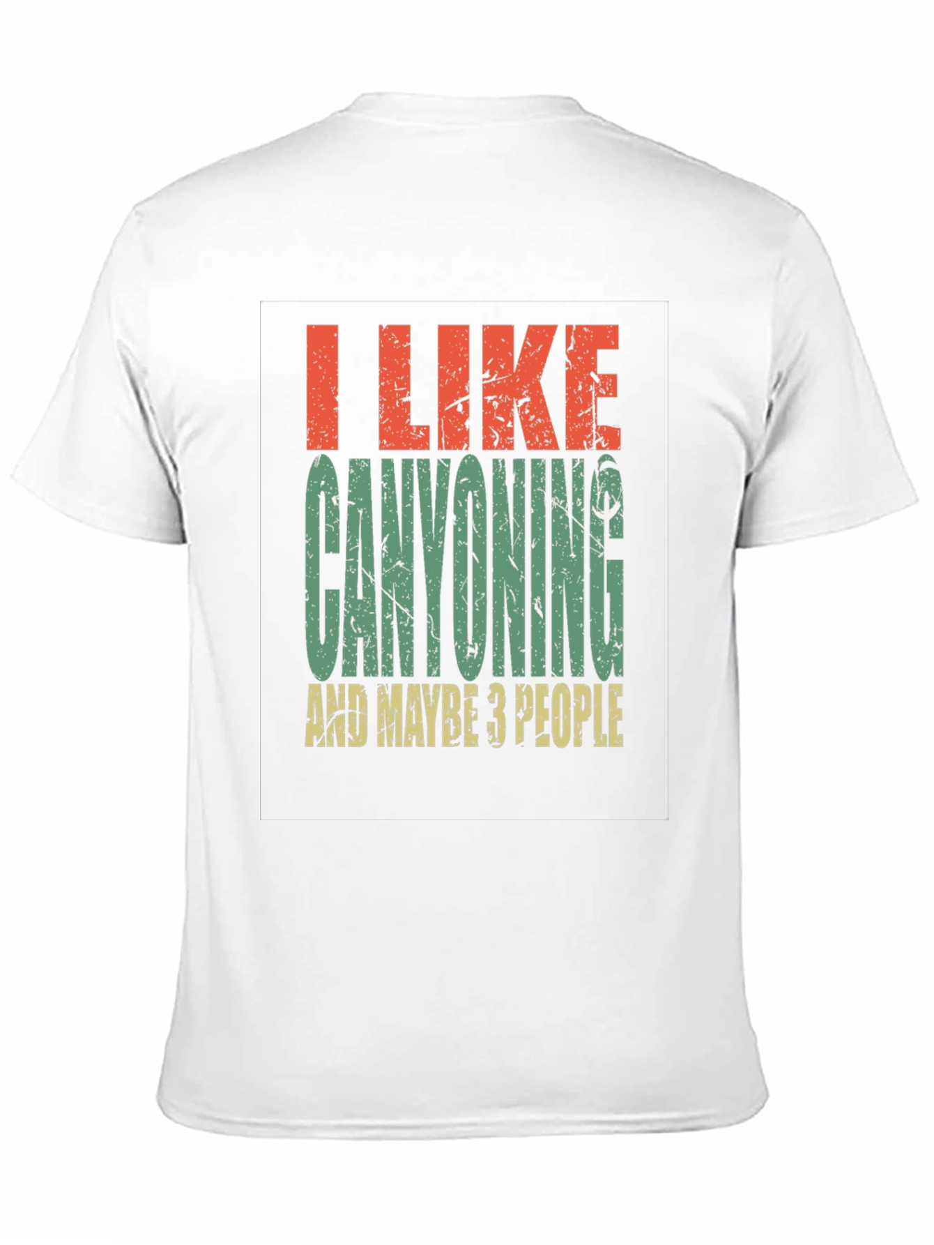I Like Canyoning Funny T-Shirt