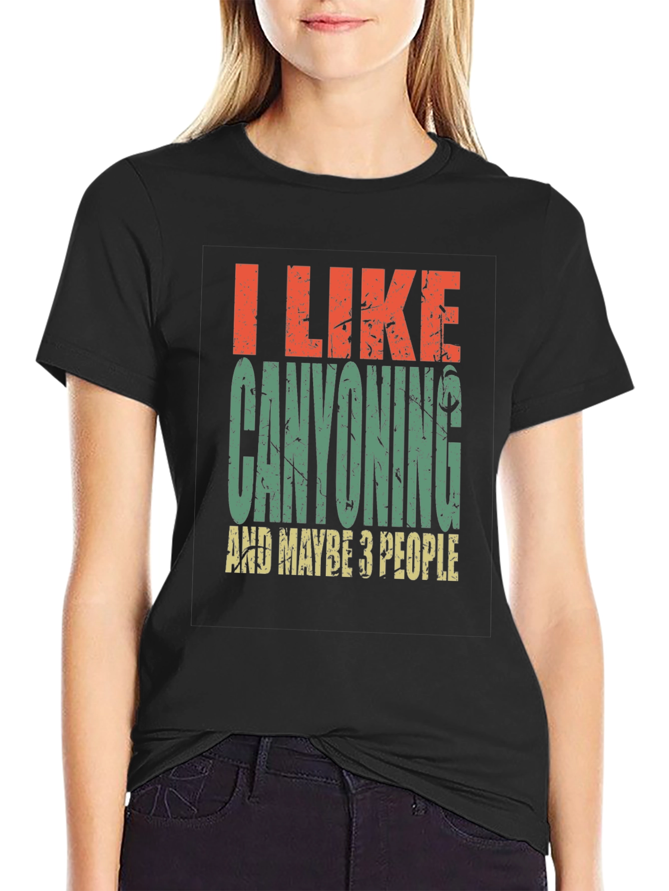 I Like Canyoning Funny T-Shirt