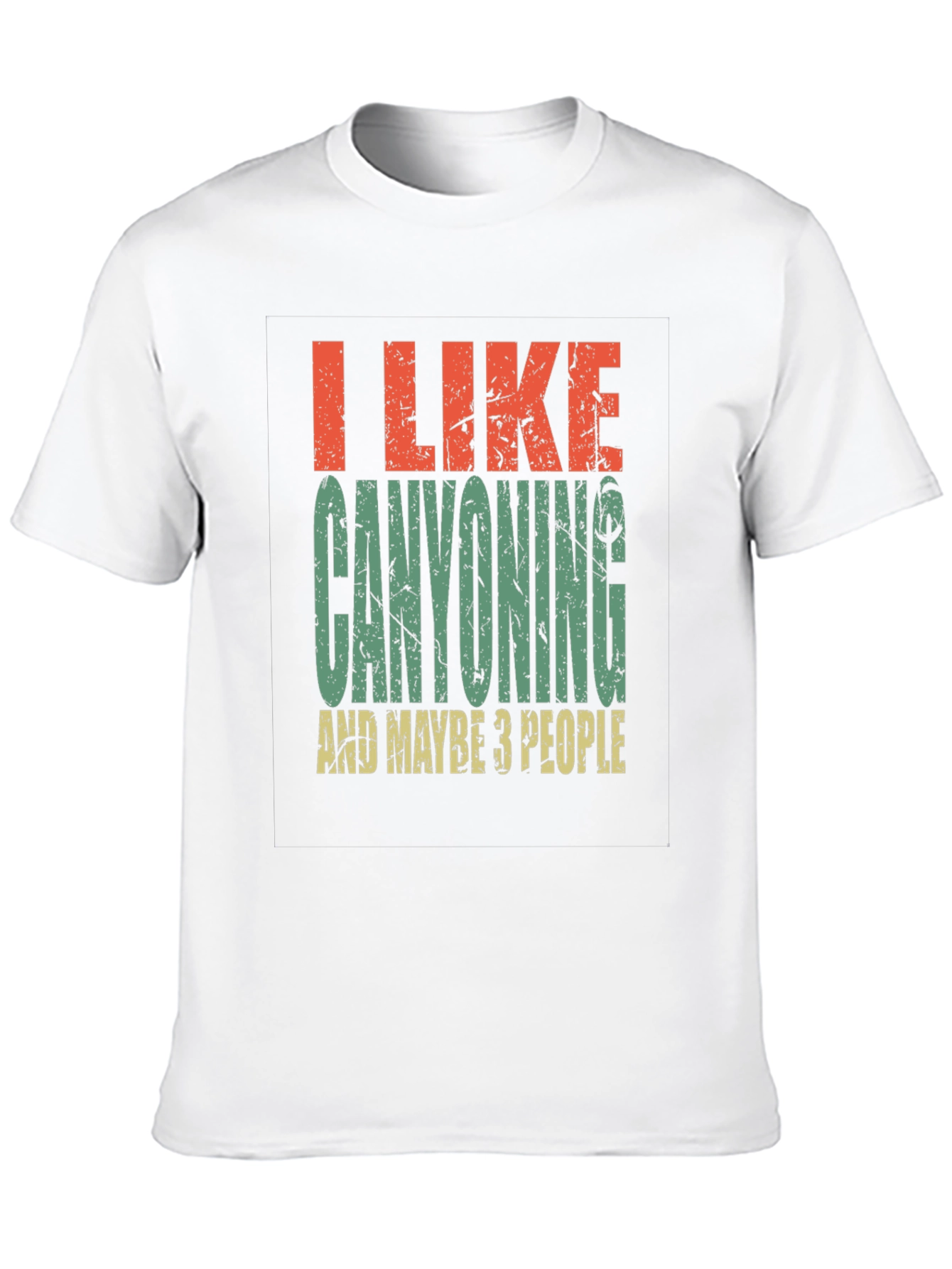 I Like Canyoning Funny T-Shirt