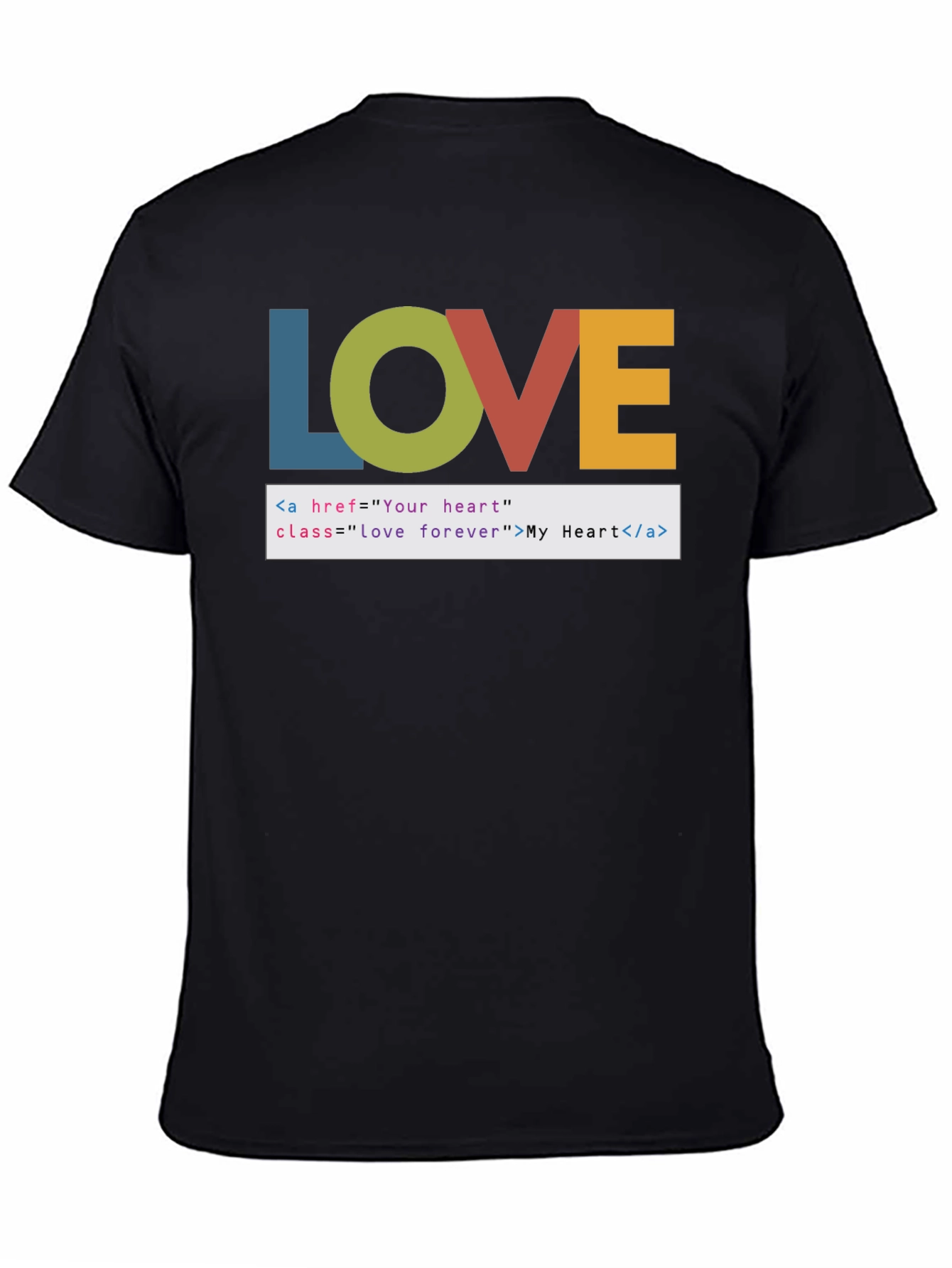 Coding Love T-Shirt - HTML Heart
