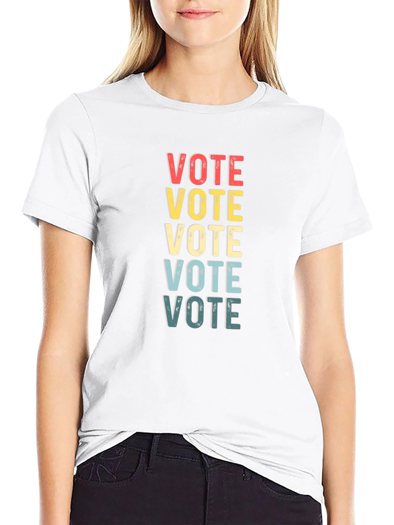 Vote Graphic Tee - Retro Election T-Shirt