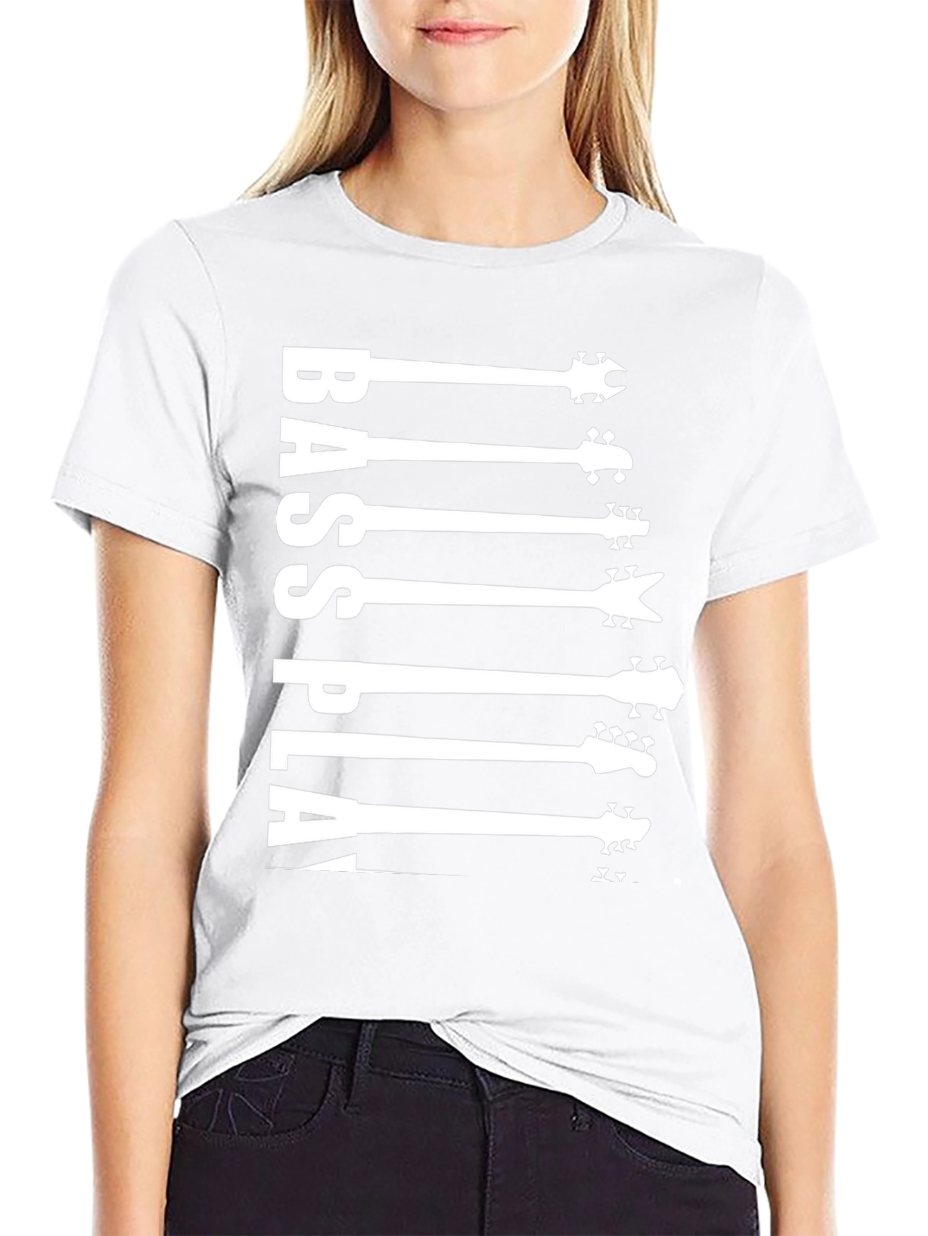 Bass Player Guitar Graphic T-Shirt