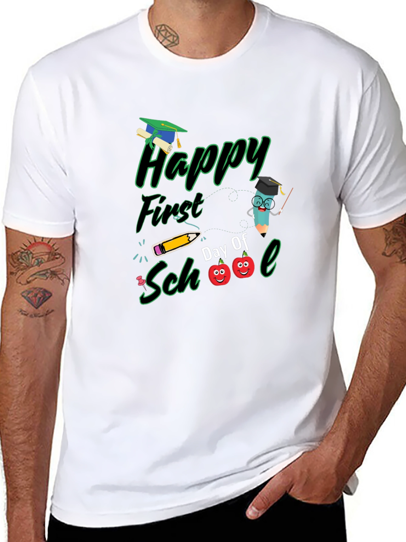 Happy First Day of School T-Shirt