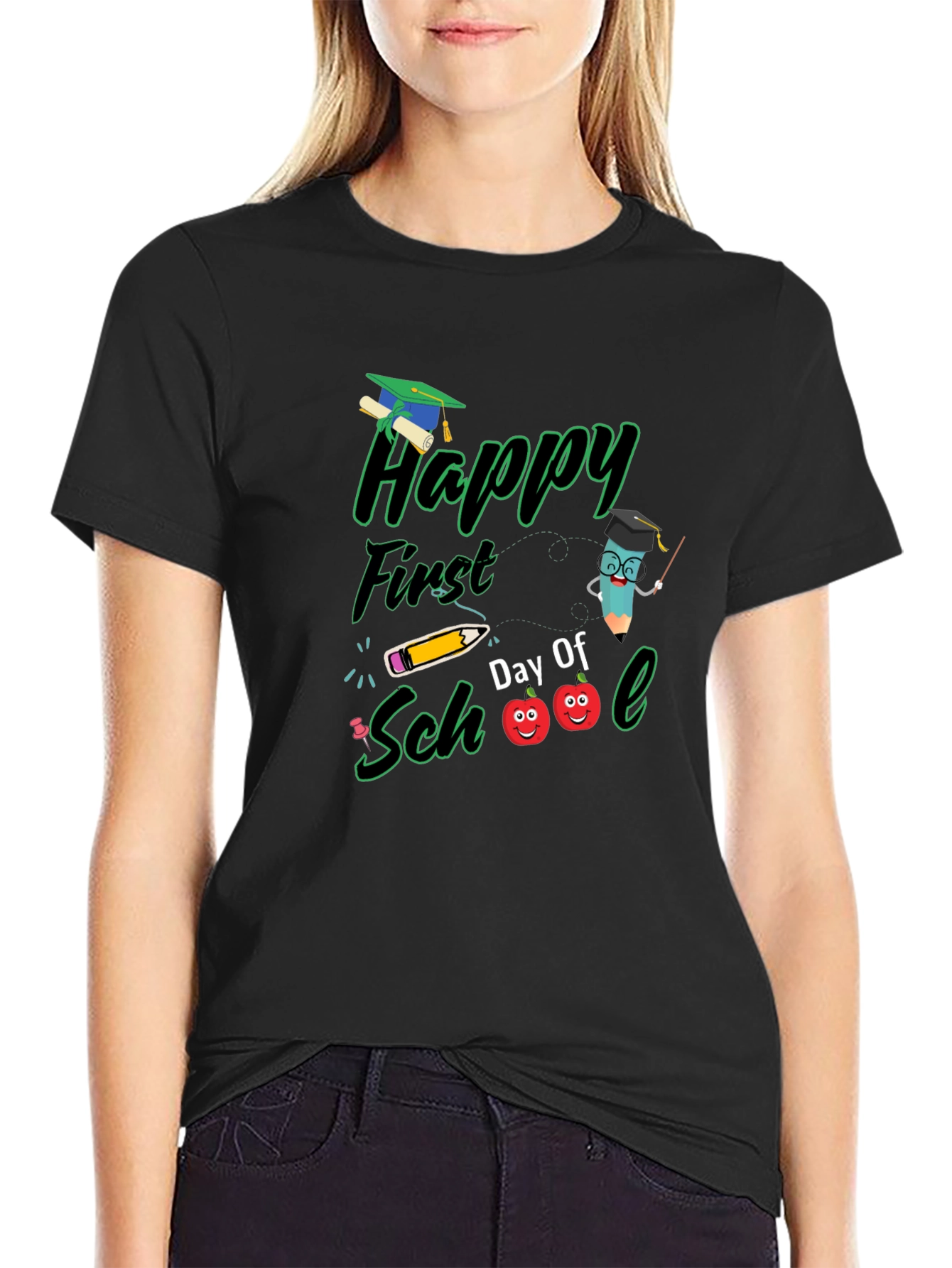 Happy First Day of School T-Shirt