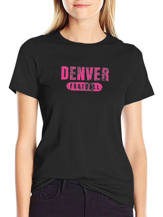 Denver Football Graphic Tee - Black