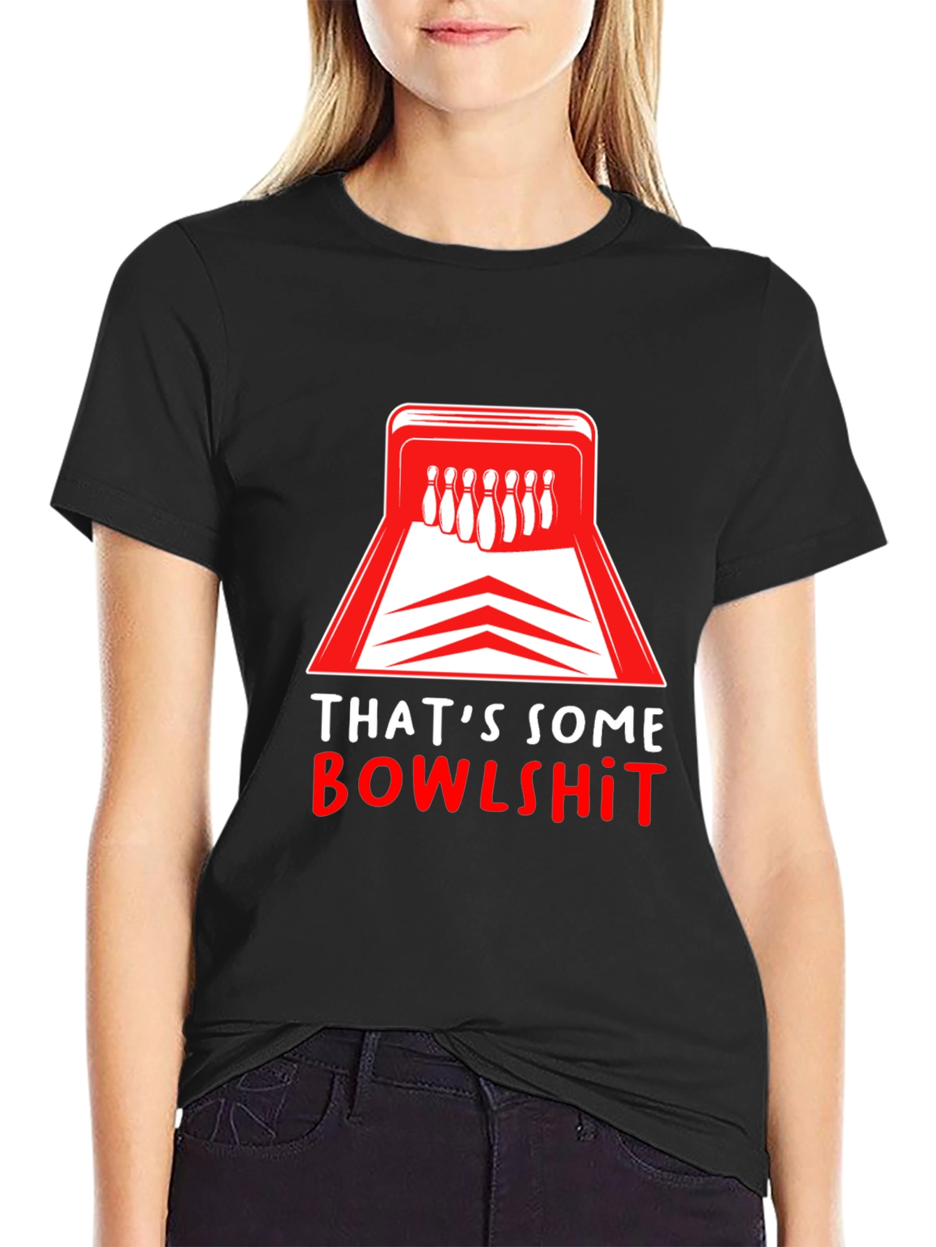 Thats Some Bowlshit Black T-Shirt