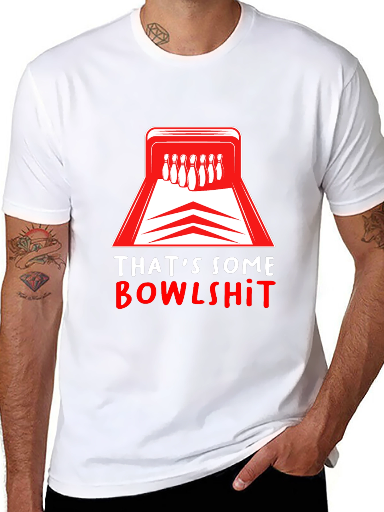 Thats Some Bowlshit Black T-Shirt