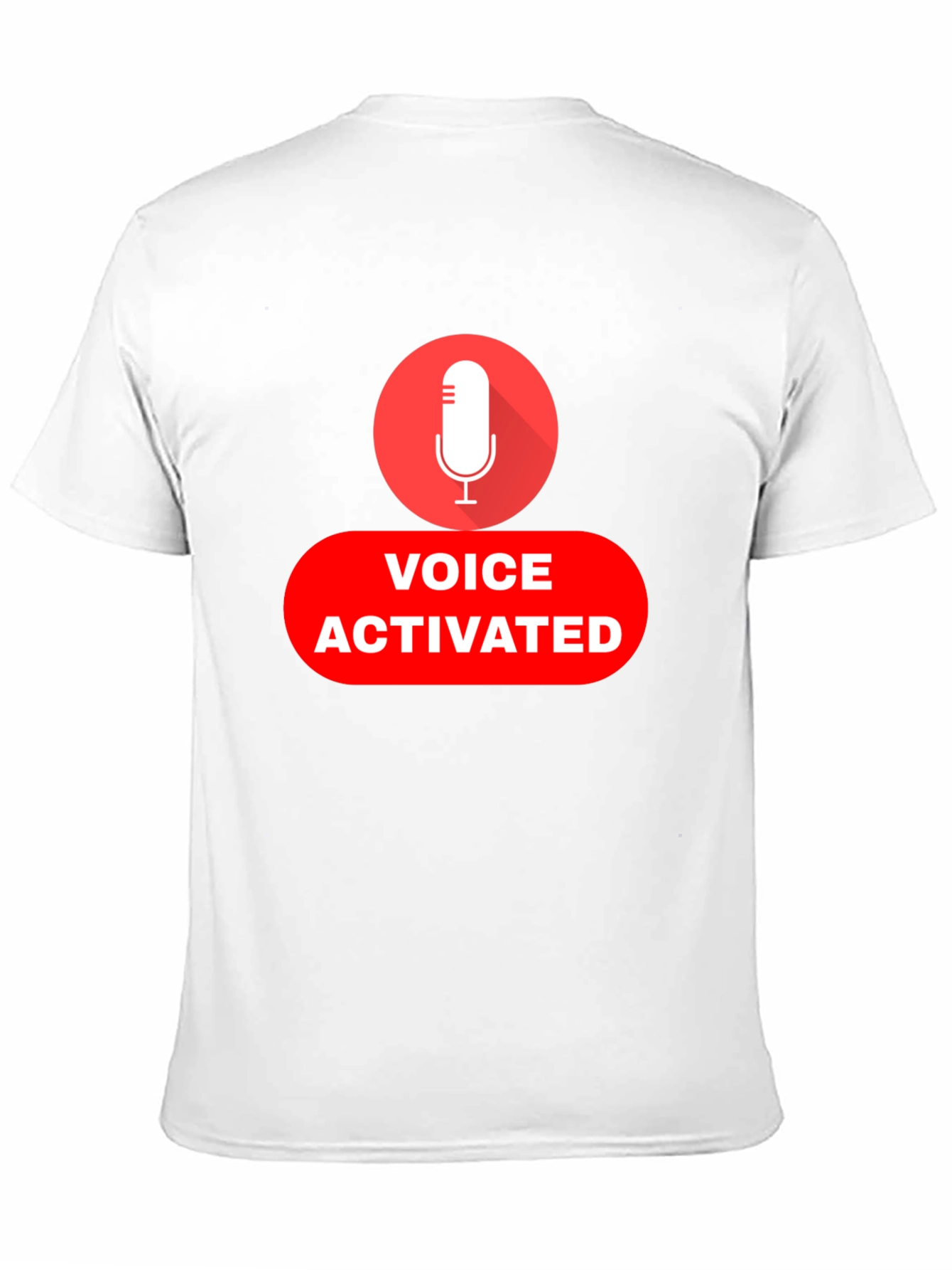 Voice Activated Black T-Shirt