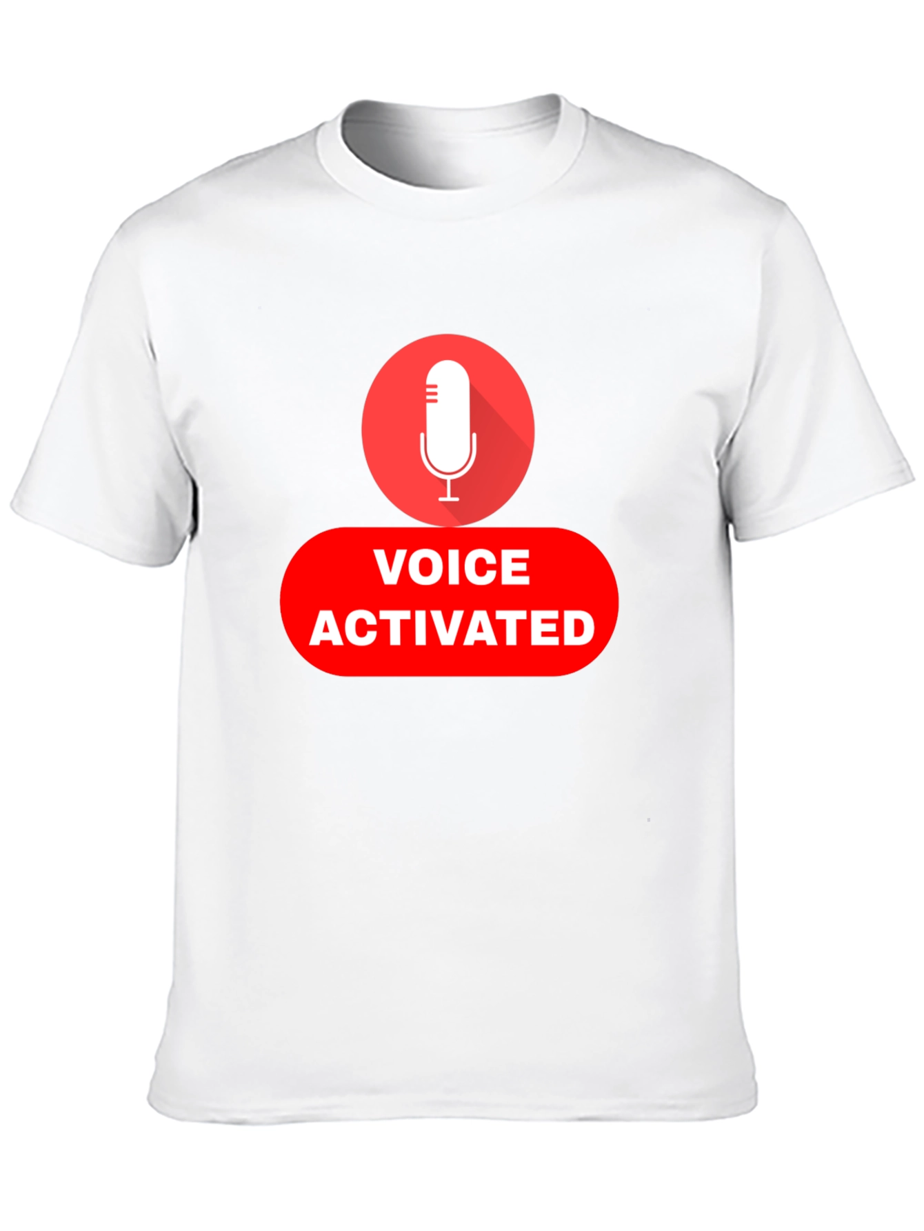Voice Activated Black T-Shirt