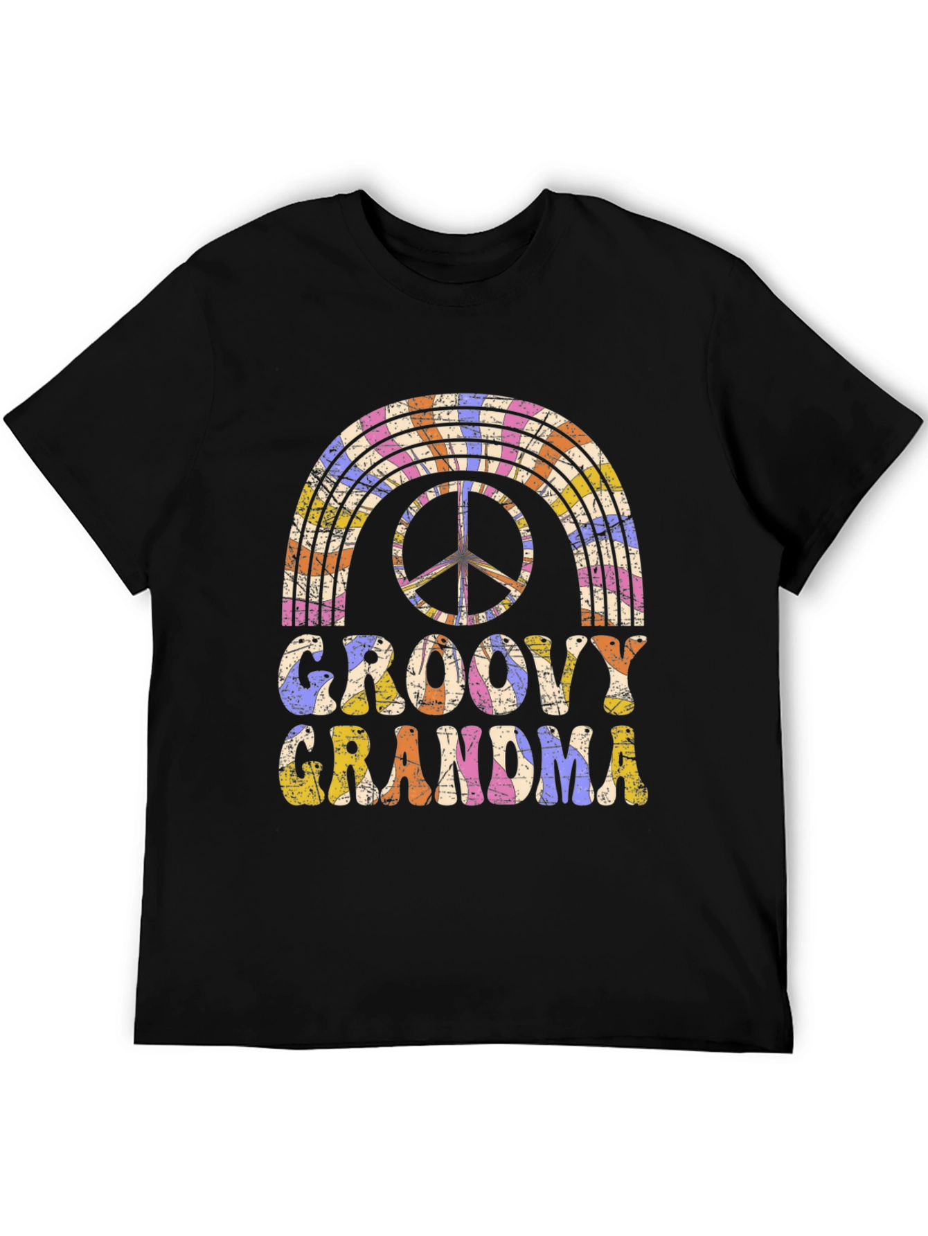 Groovy Grandma Graphic T-Shirt