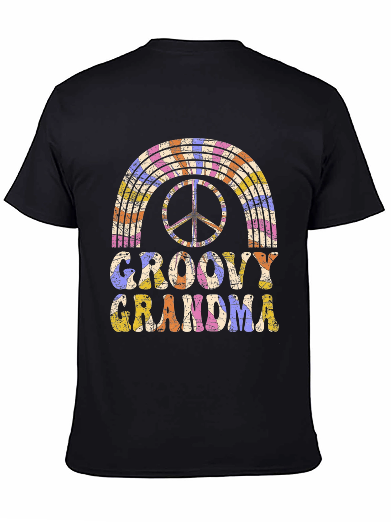 Groovy Grandma Graphic T-Shirt