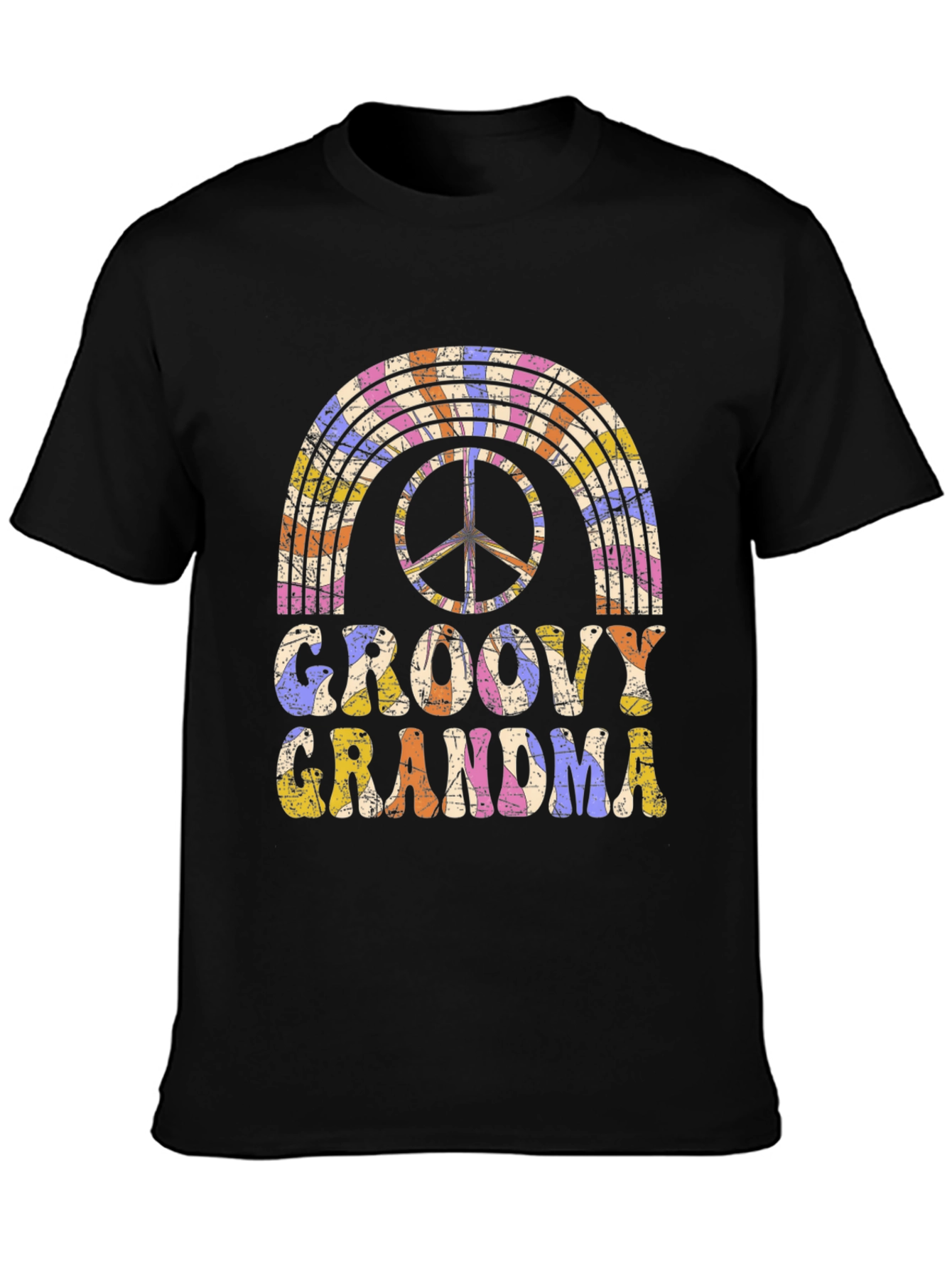 Groovy Grandma Graphic T-Shirt