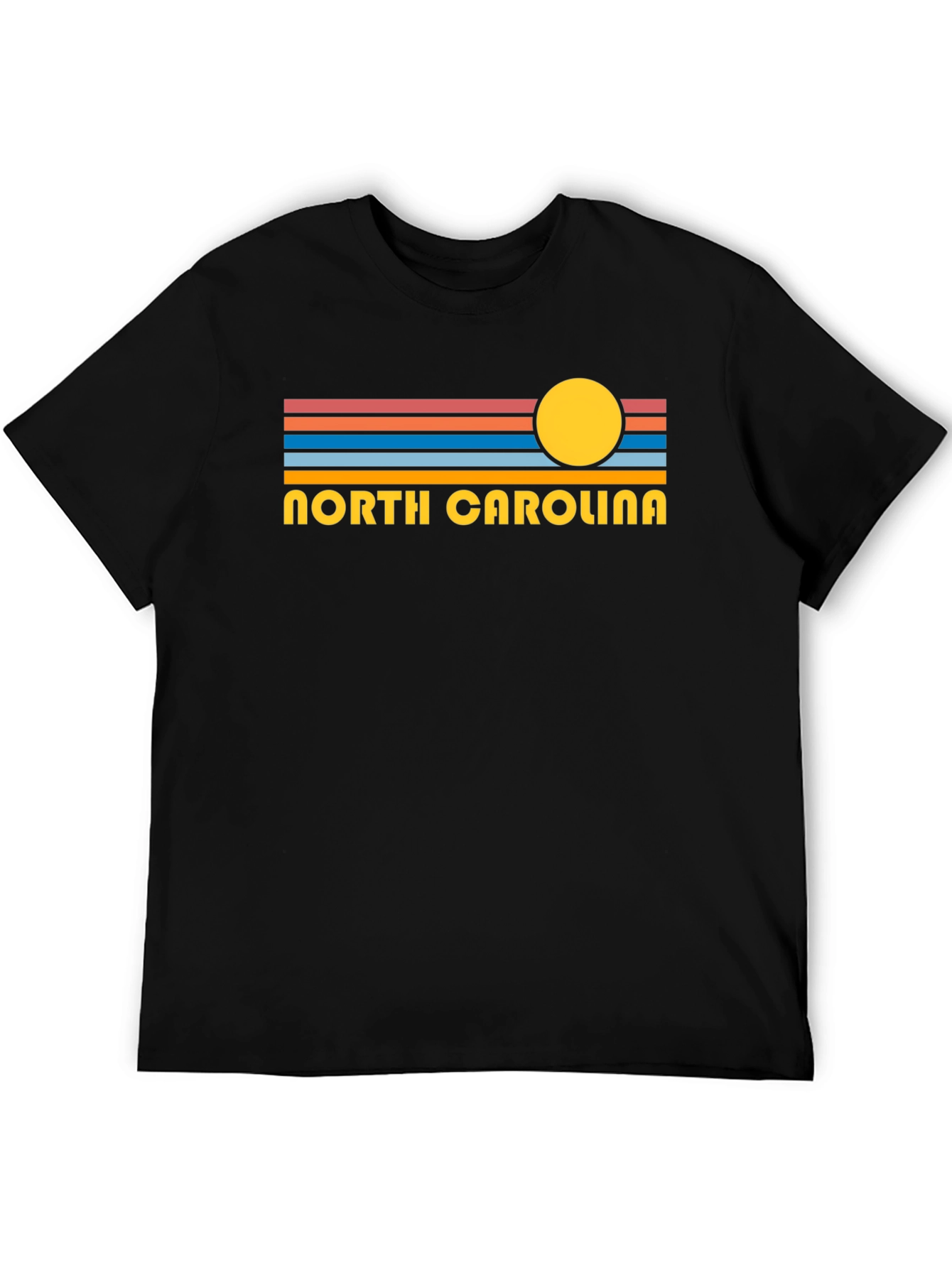 Retro North Carolina Graphic T-Shirt