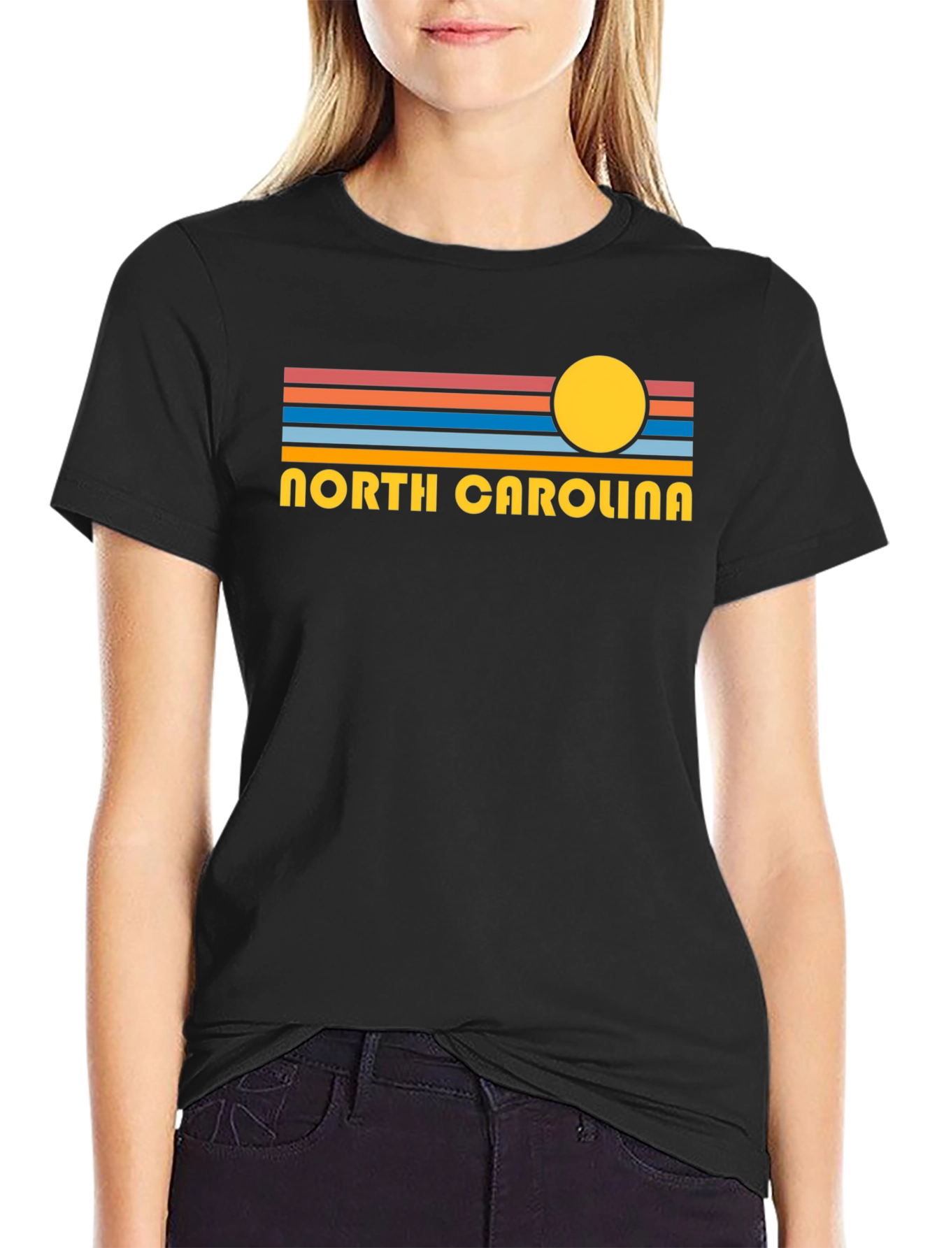 Retro North Carolina Graphic T-Shirt
