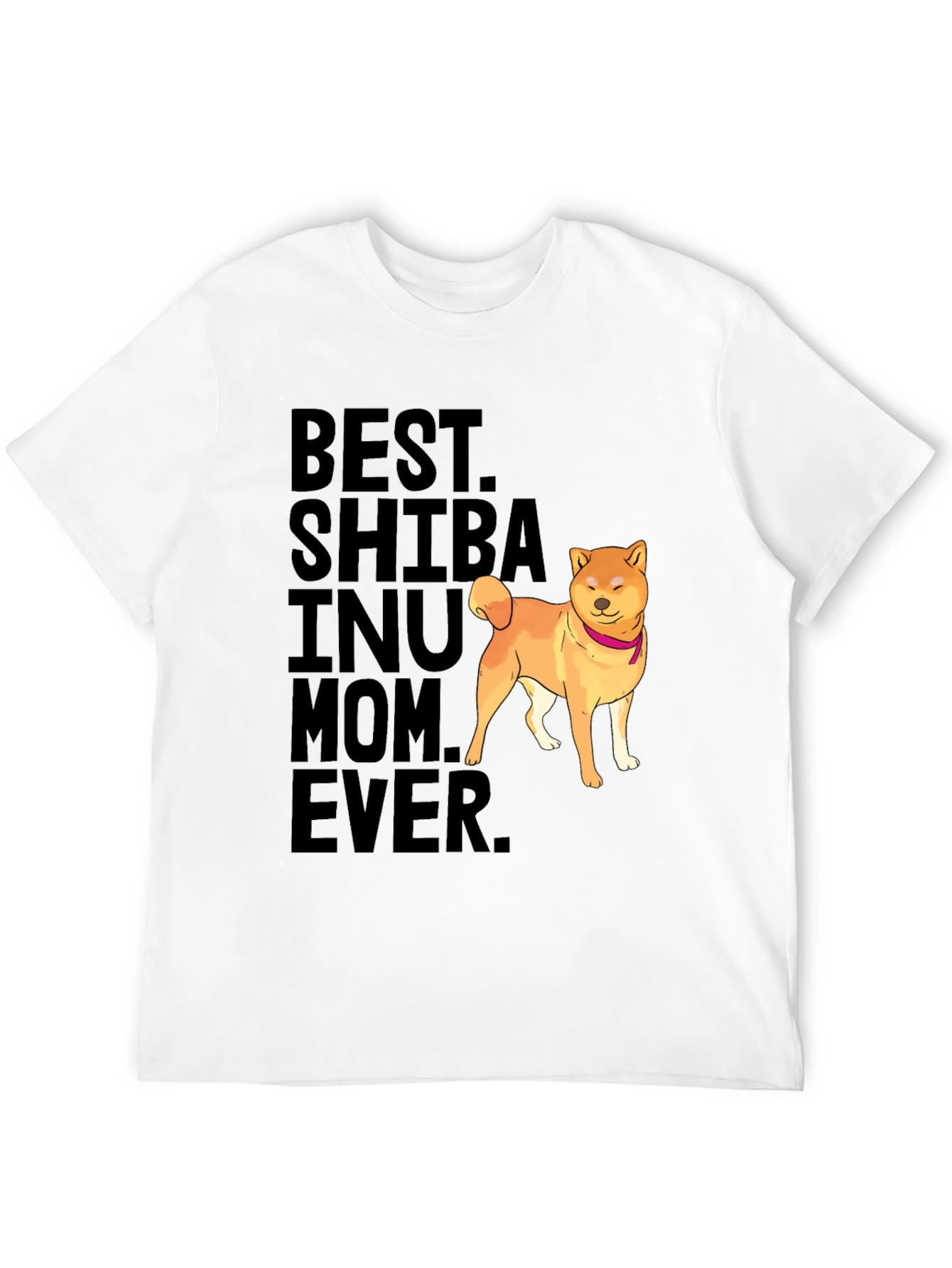 Best Shiba Inu Mom Ever Black T-Shirt