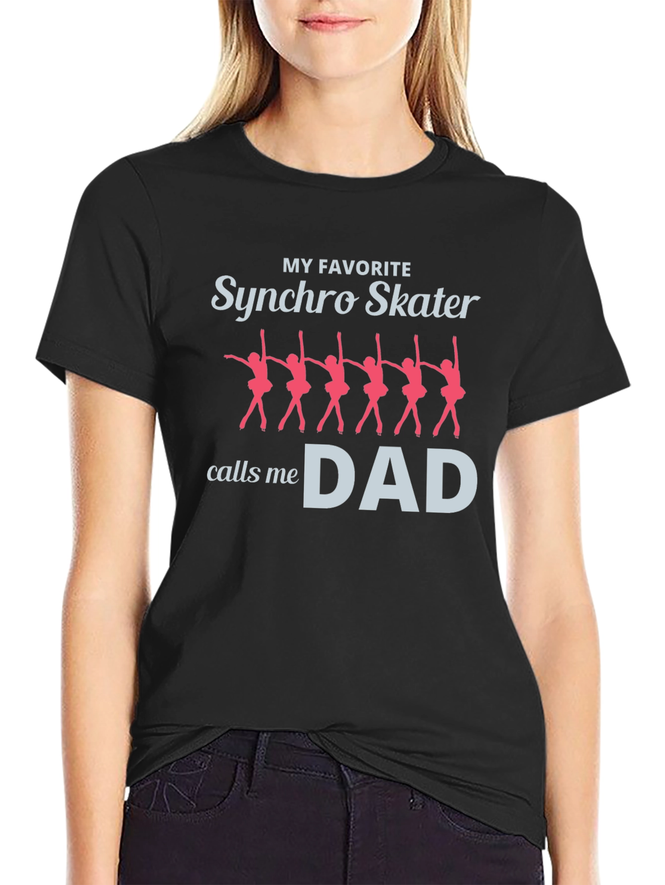 My Favorite Synchro Skater Calls Me Dad T-Shirt