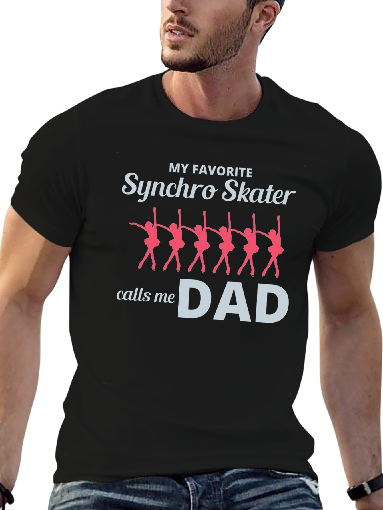 My Favorite Synchro Skater Calls Me Dad T-Shirt