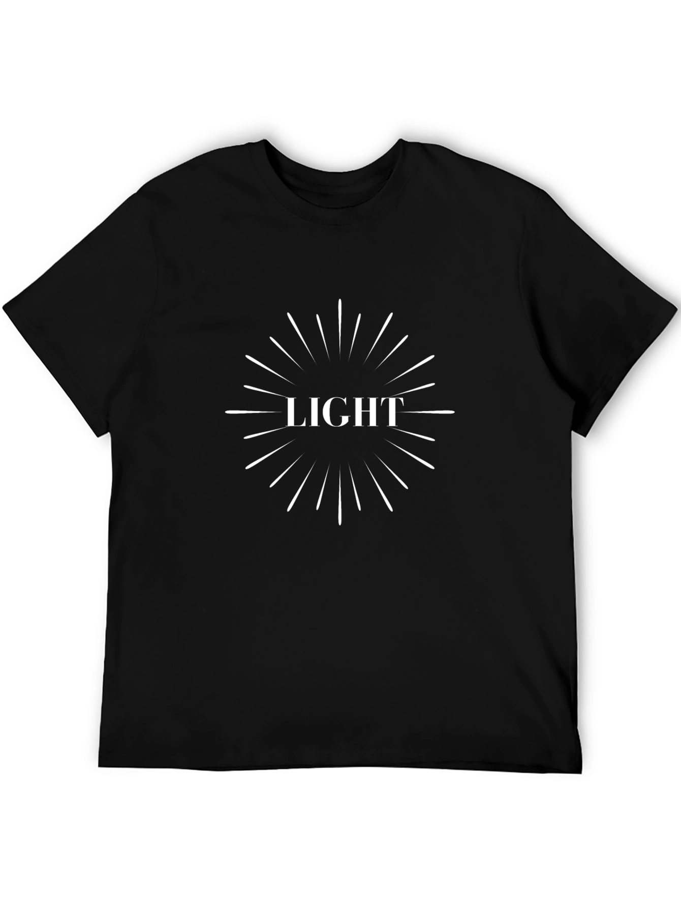 Radiant Light Graphic Tee - Stylish Comfort