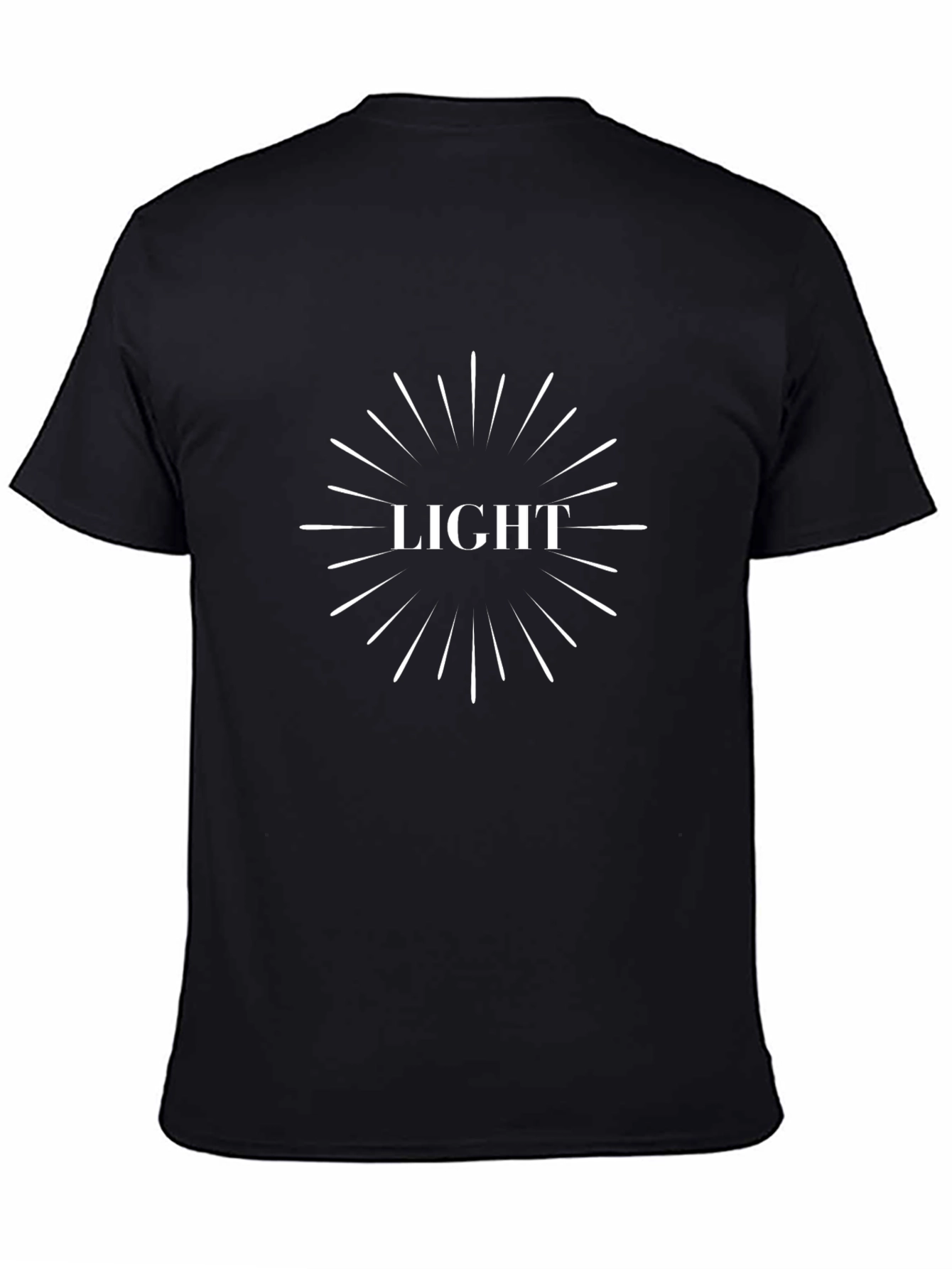 Radiant Light Graphic Tee - Stylish Comfort