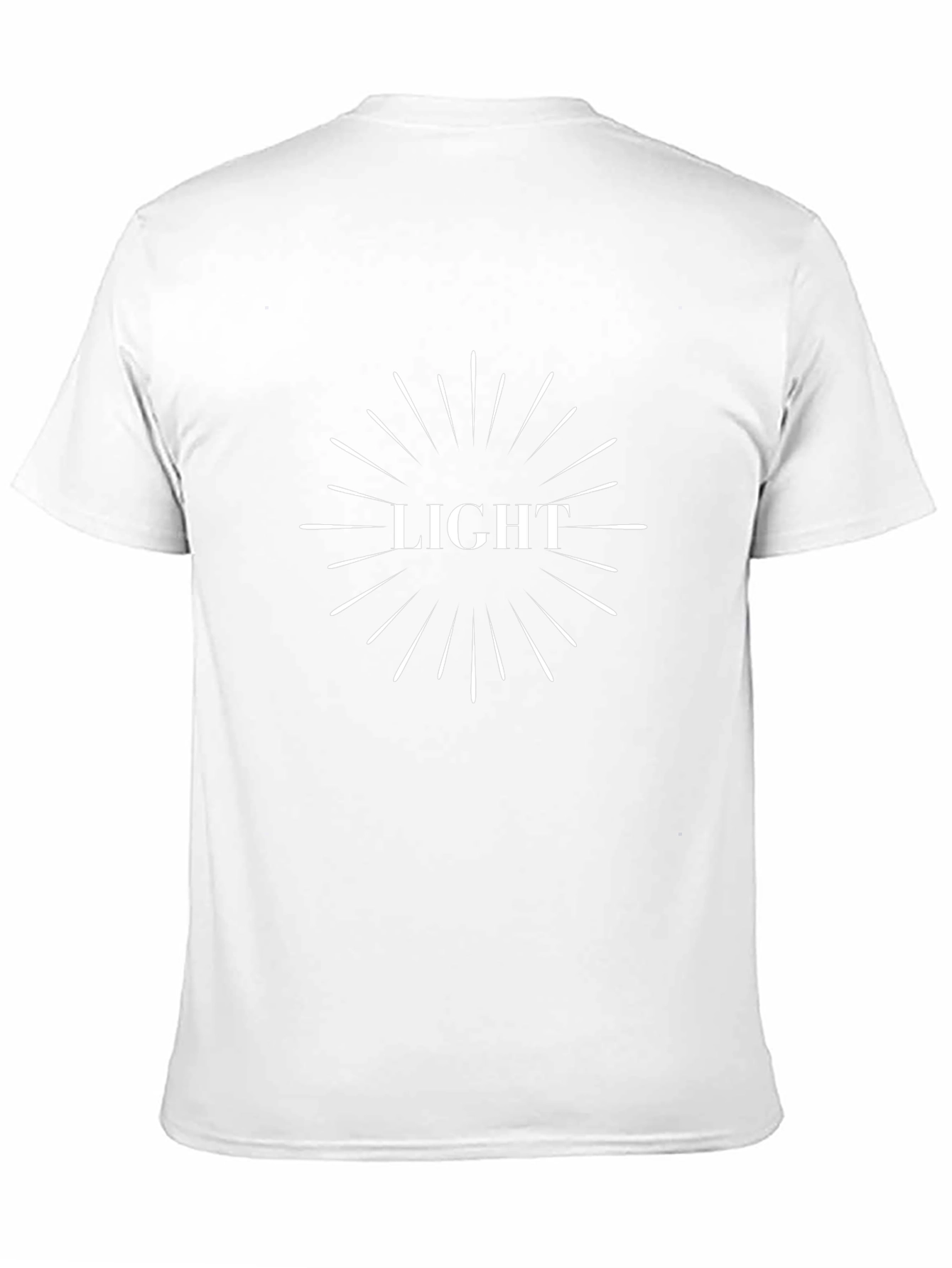 Radiant Light Graphic Tee - Stylish Comfort