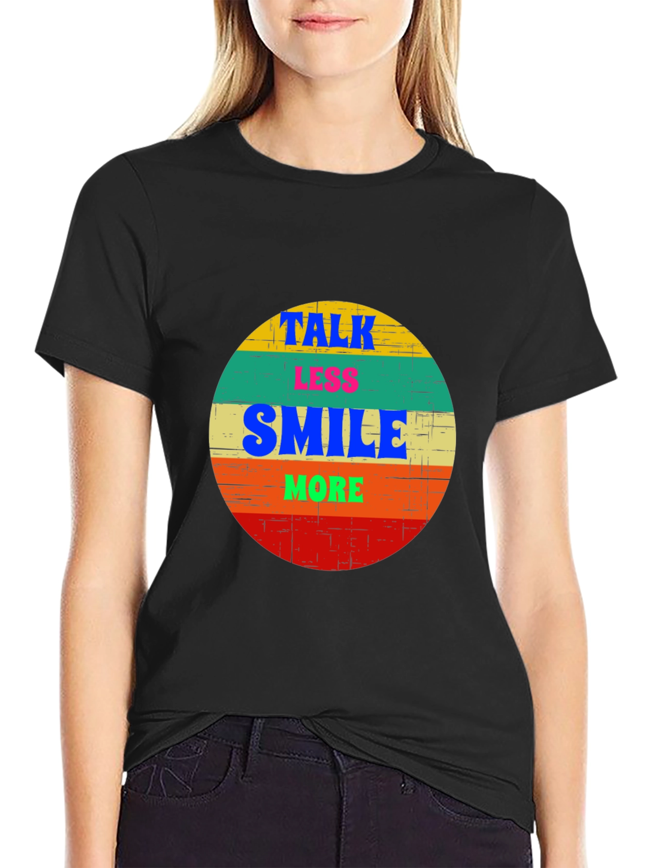 Talk Less Smile More Graphic Tee