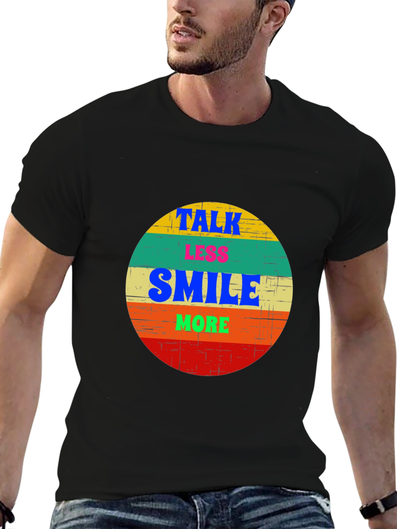 Talk Less Smile More Graphic Tee