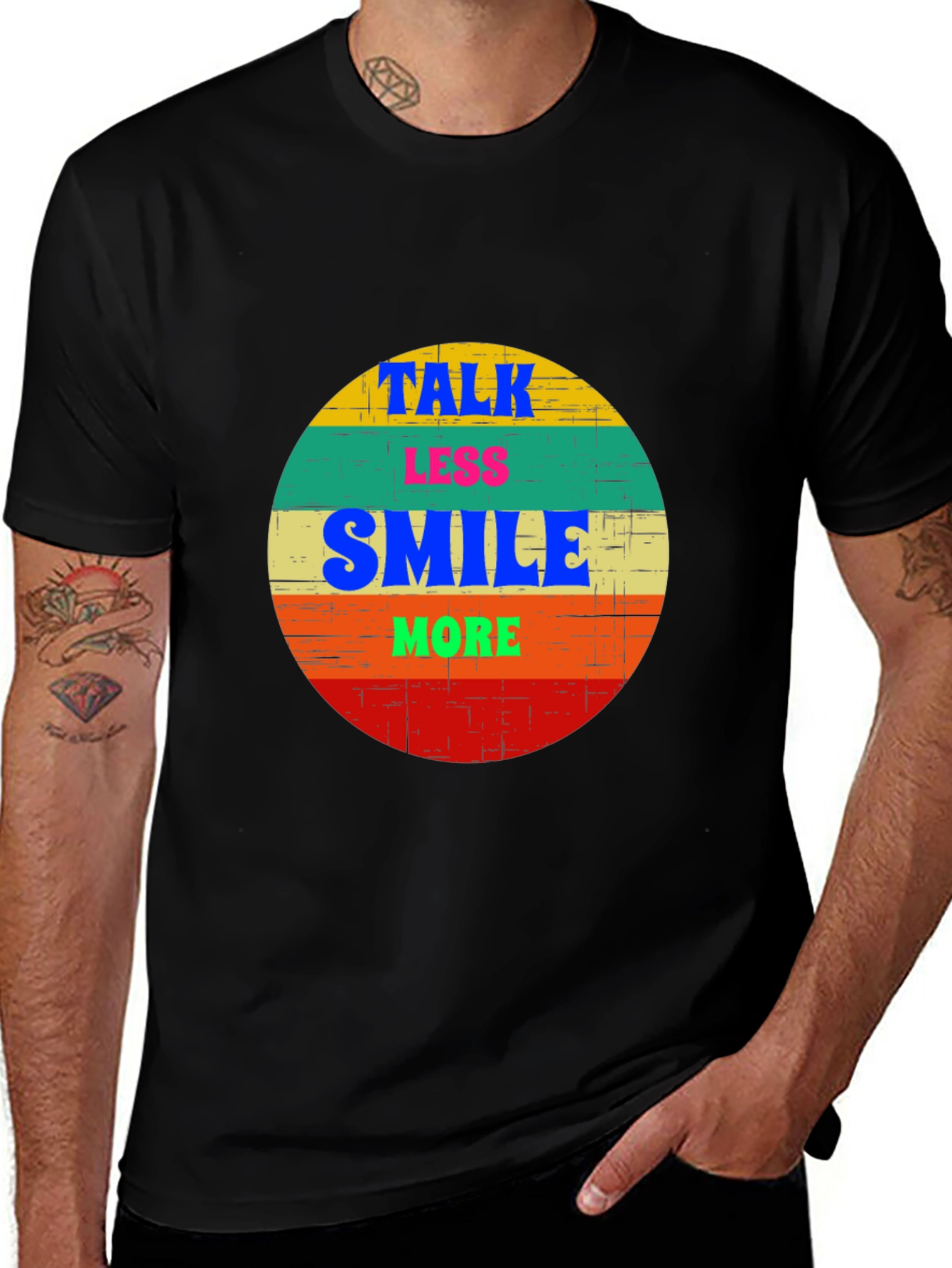 Talk Less Smile More Graphic Tee