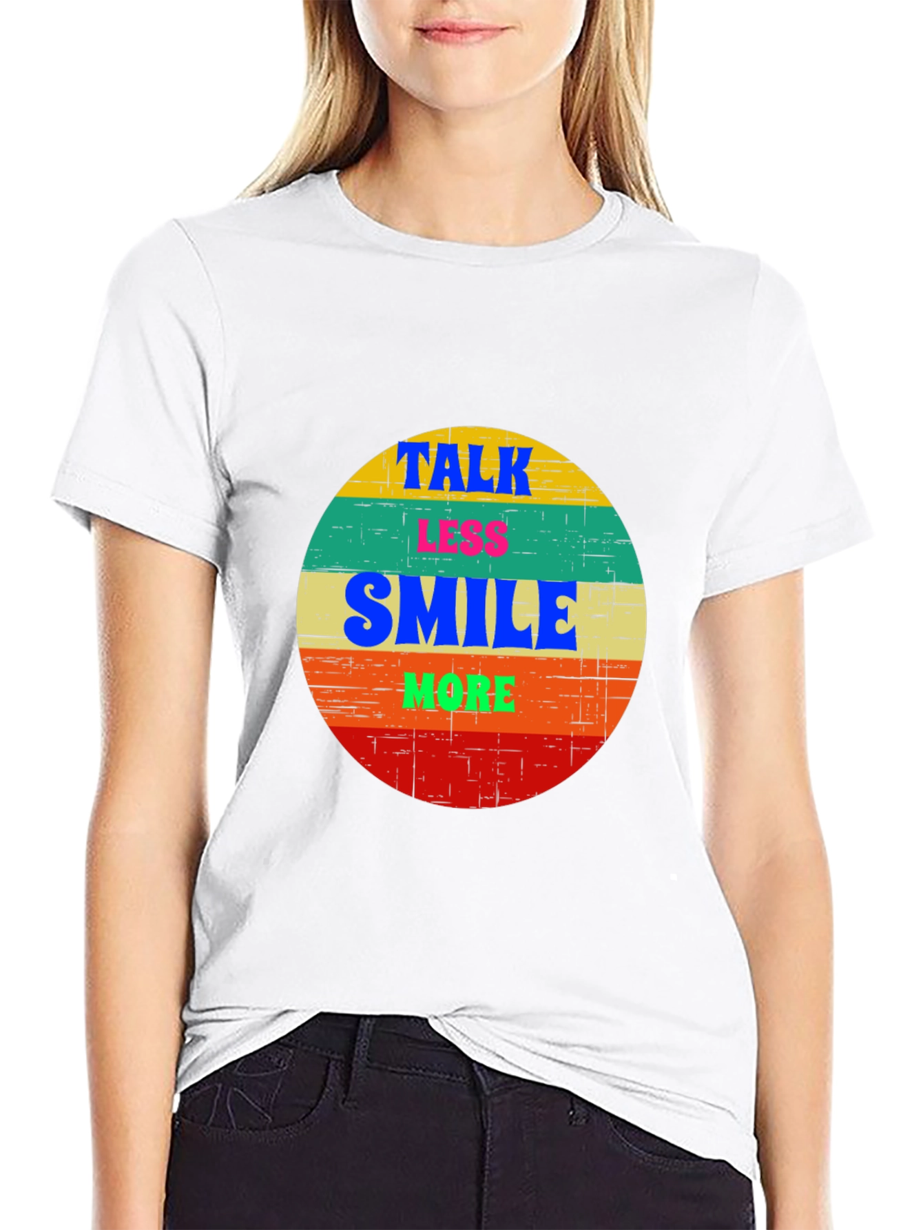 Talk Less Smile More Graphic Tee