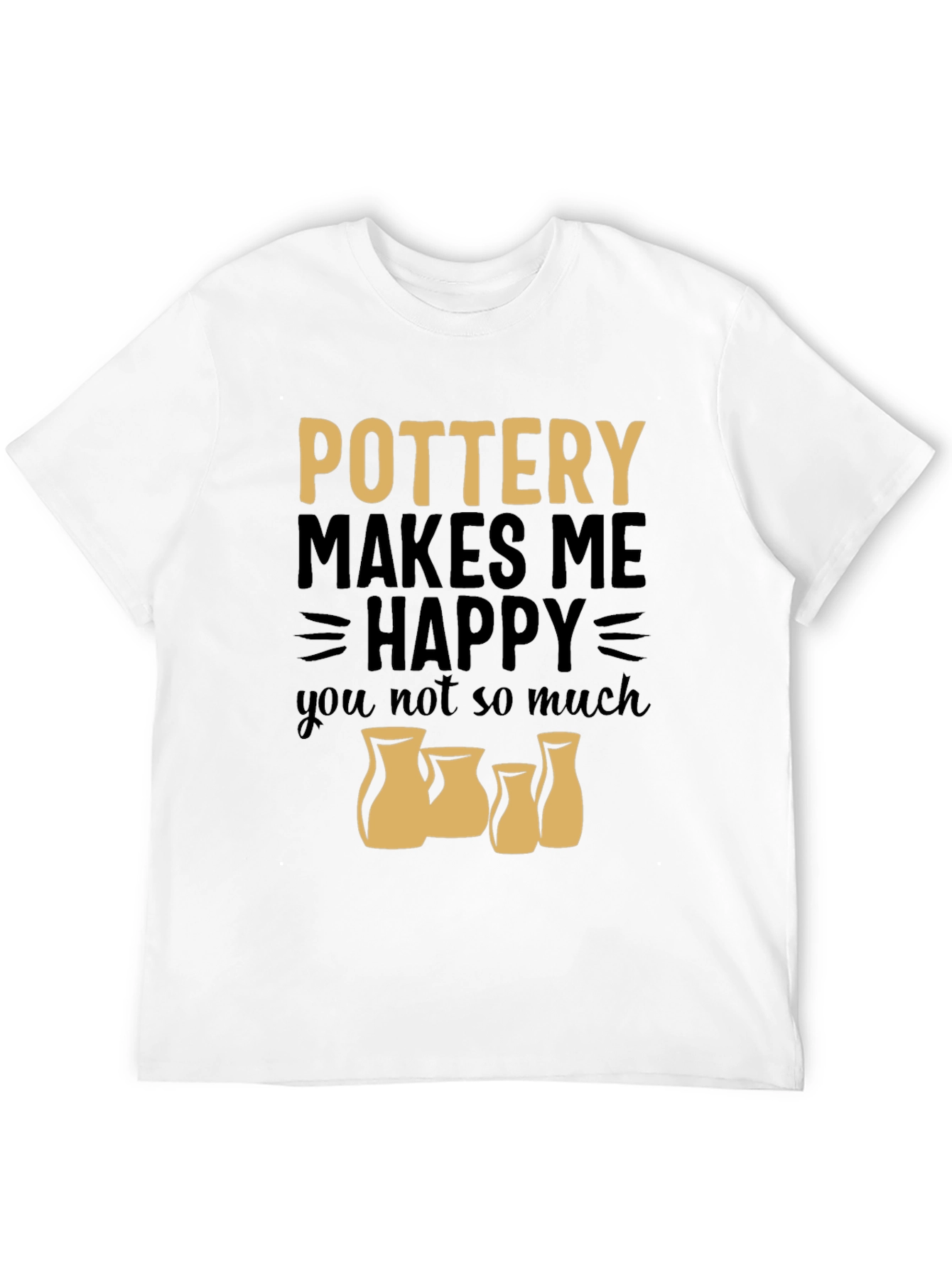Pottery Makes Me Happy Graphic Tee