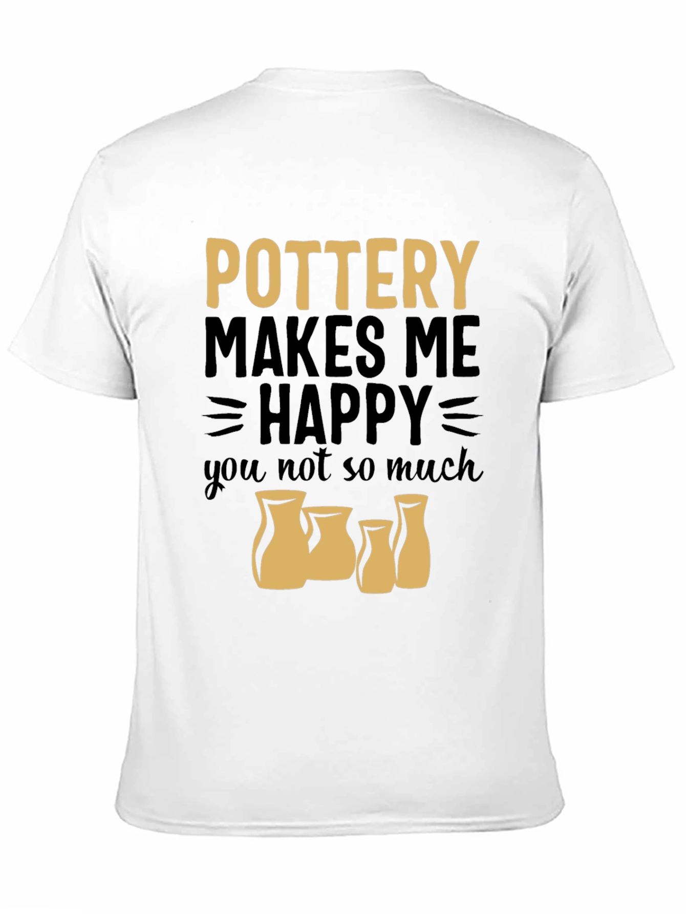 Pottery Makes Me Happy Graphic Tee