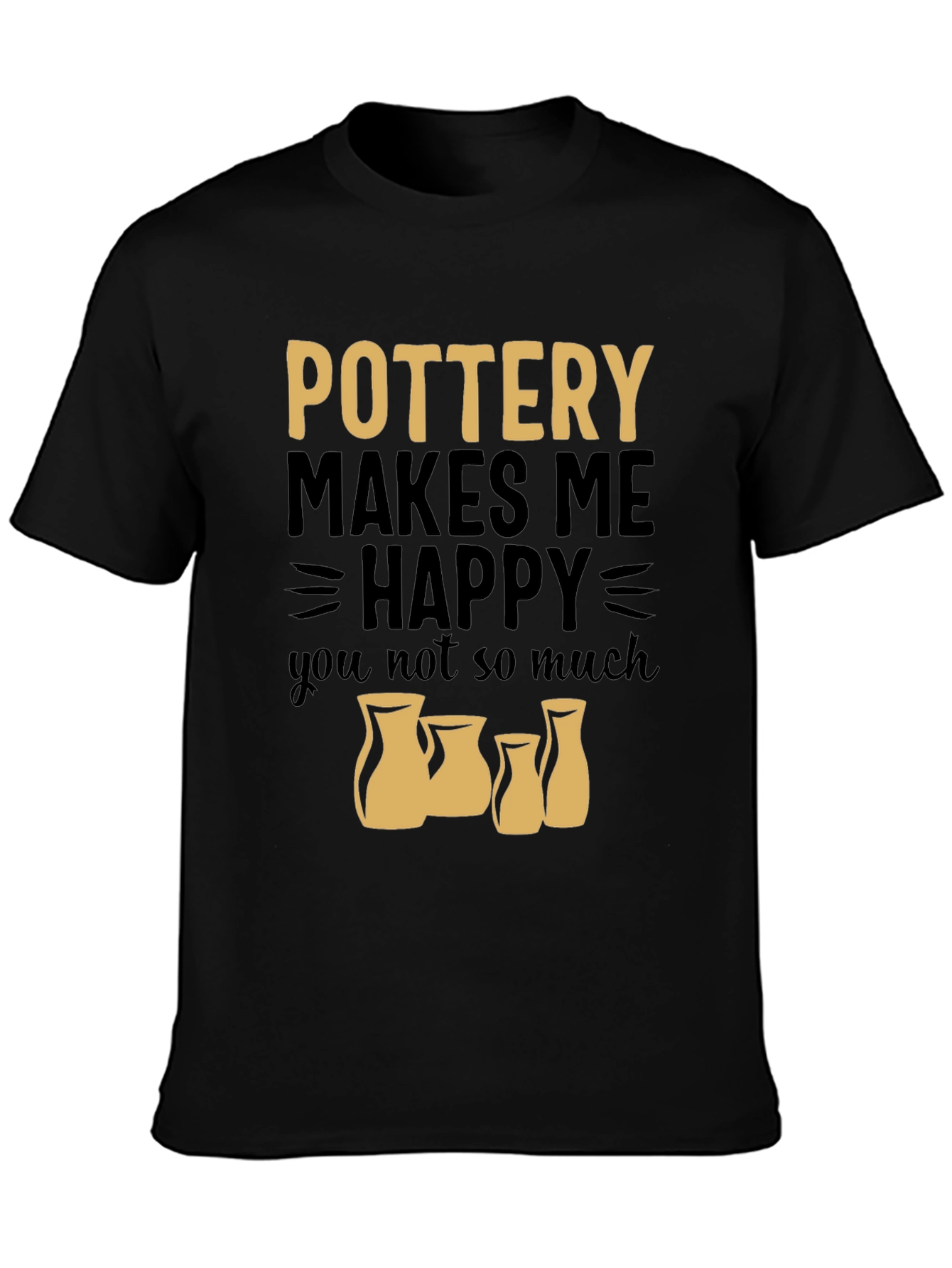 Pottery Makes Me Happy Graphic Tee
