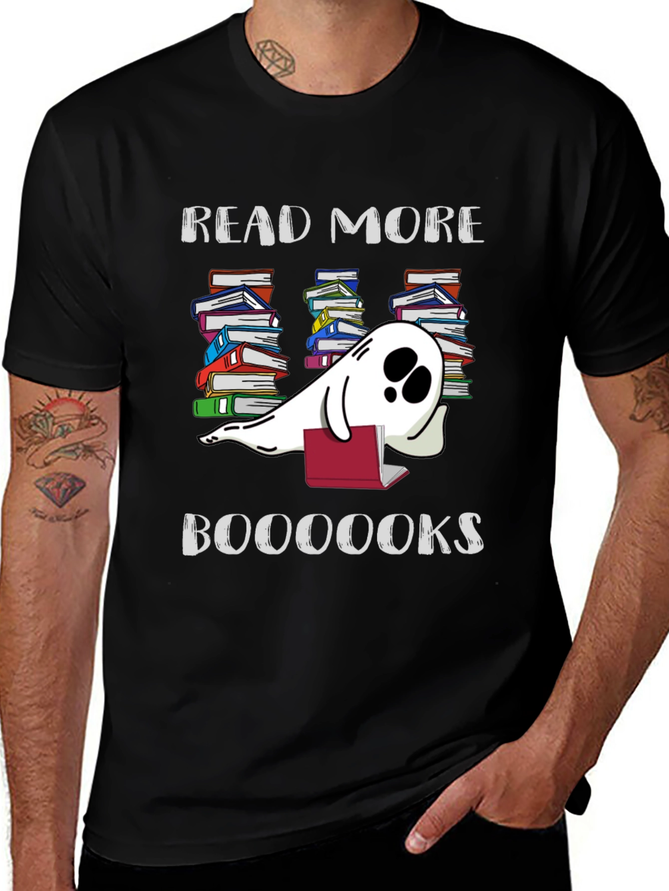 Read More Booooks Ghost T-Shirt