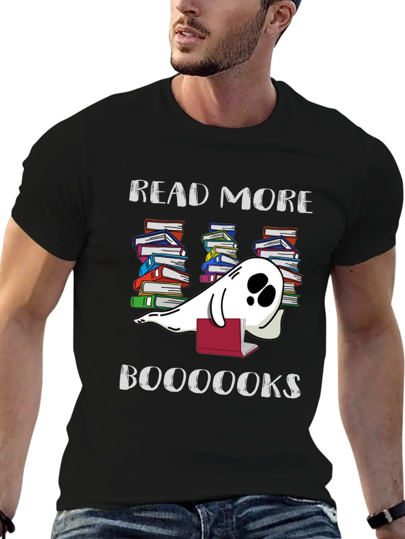 Read More Booooks Ghost T-Shirt