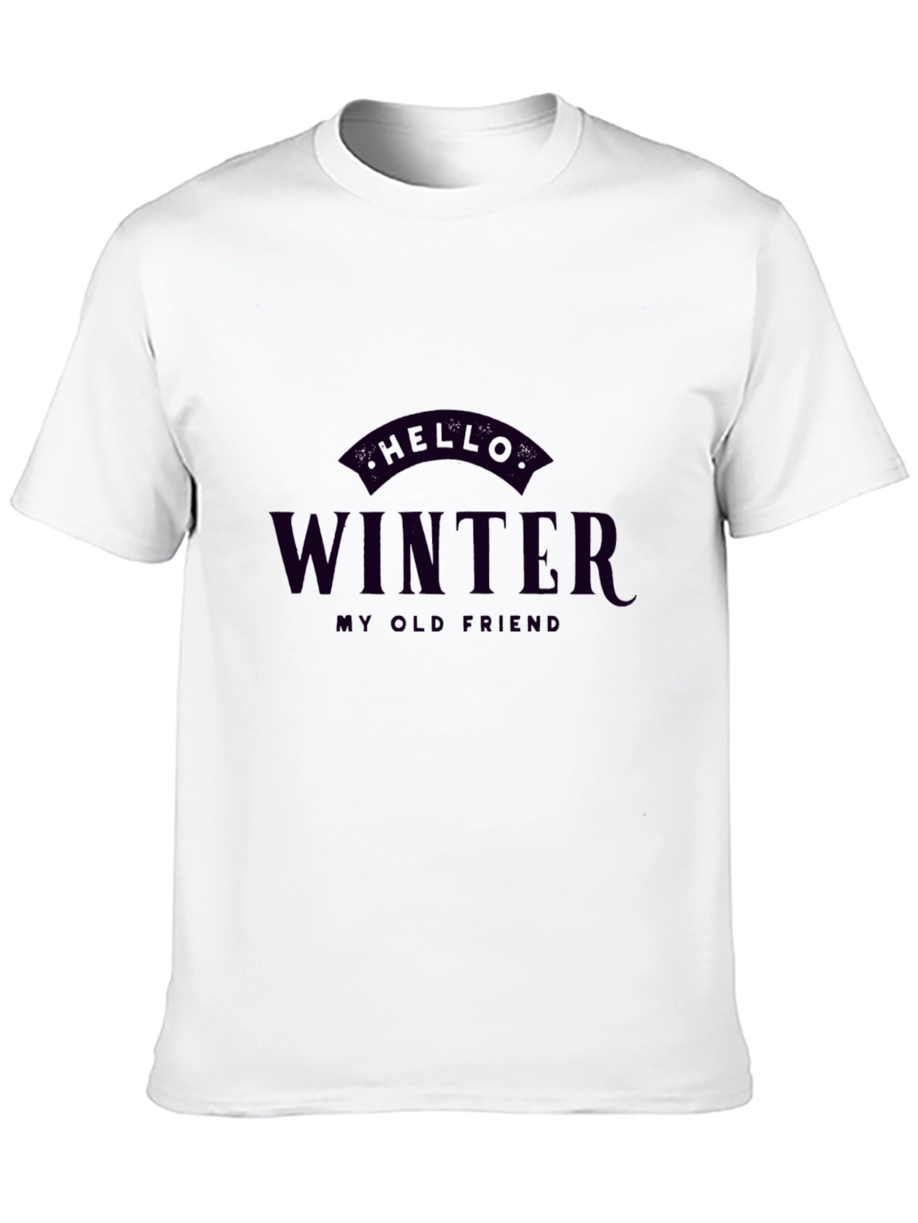 Hello Winter T-Shirt - Unisex Graphic Tee