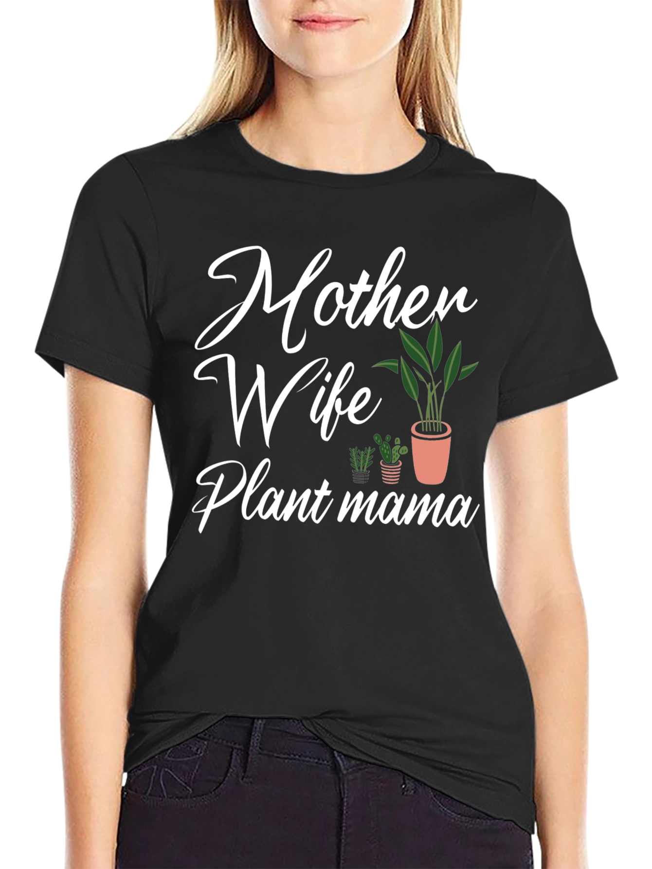 Mother Wife Plant Mama Graphic Tee