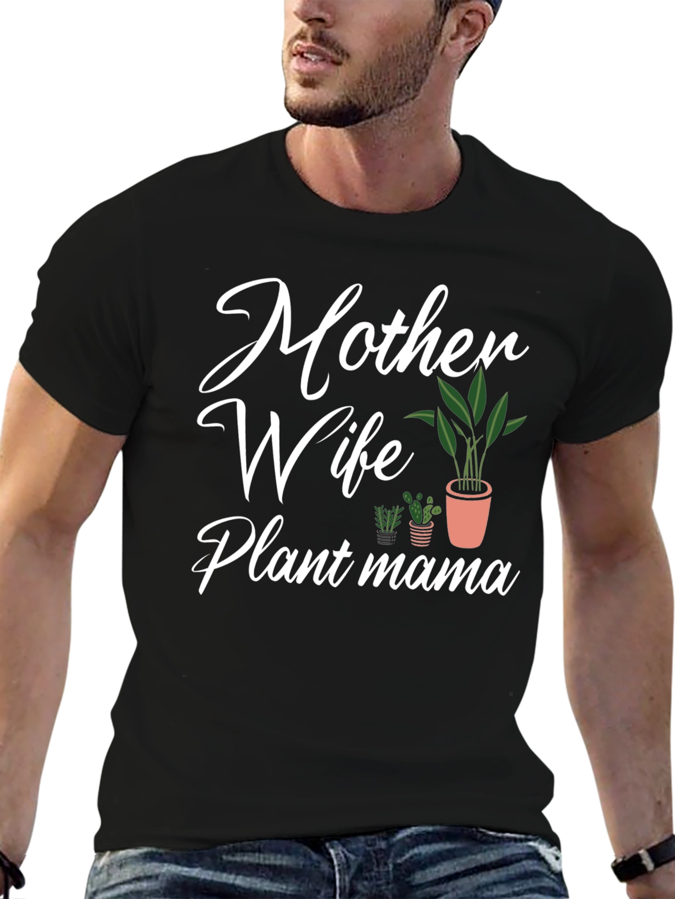 Mother Wife Plant Mama Graphic Tee