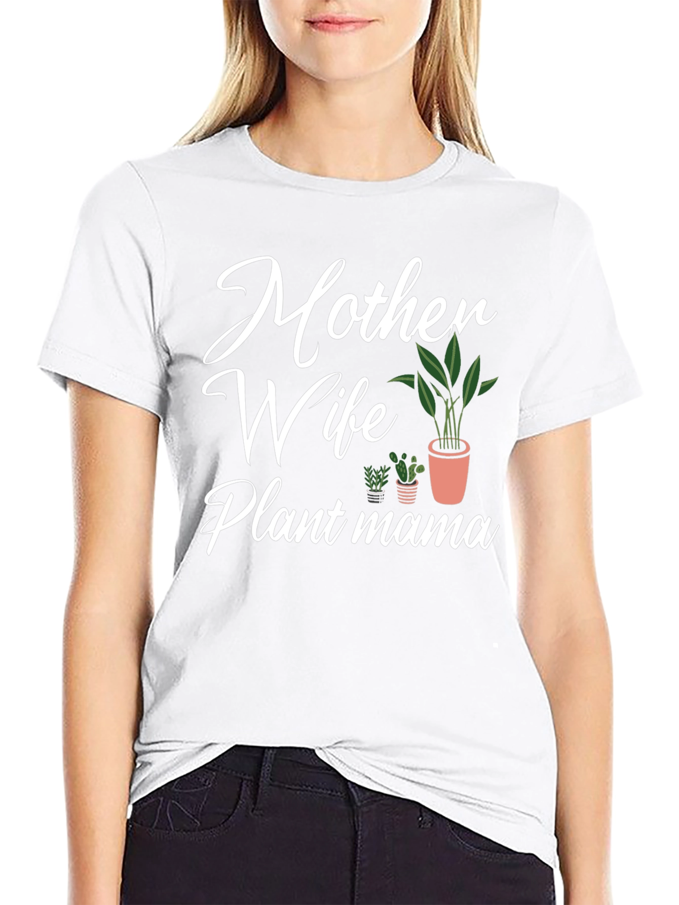 Mother Wife Plant Mama Graphic Tee