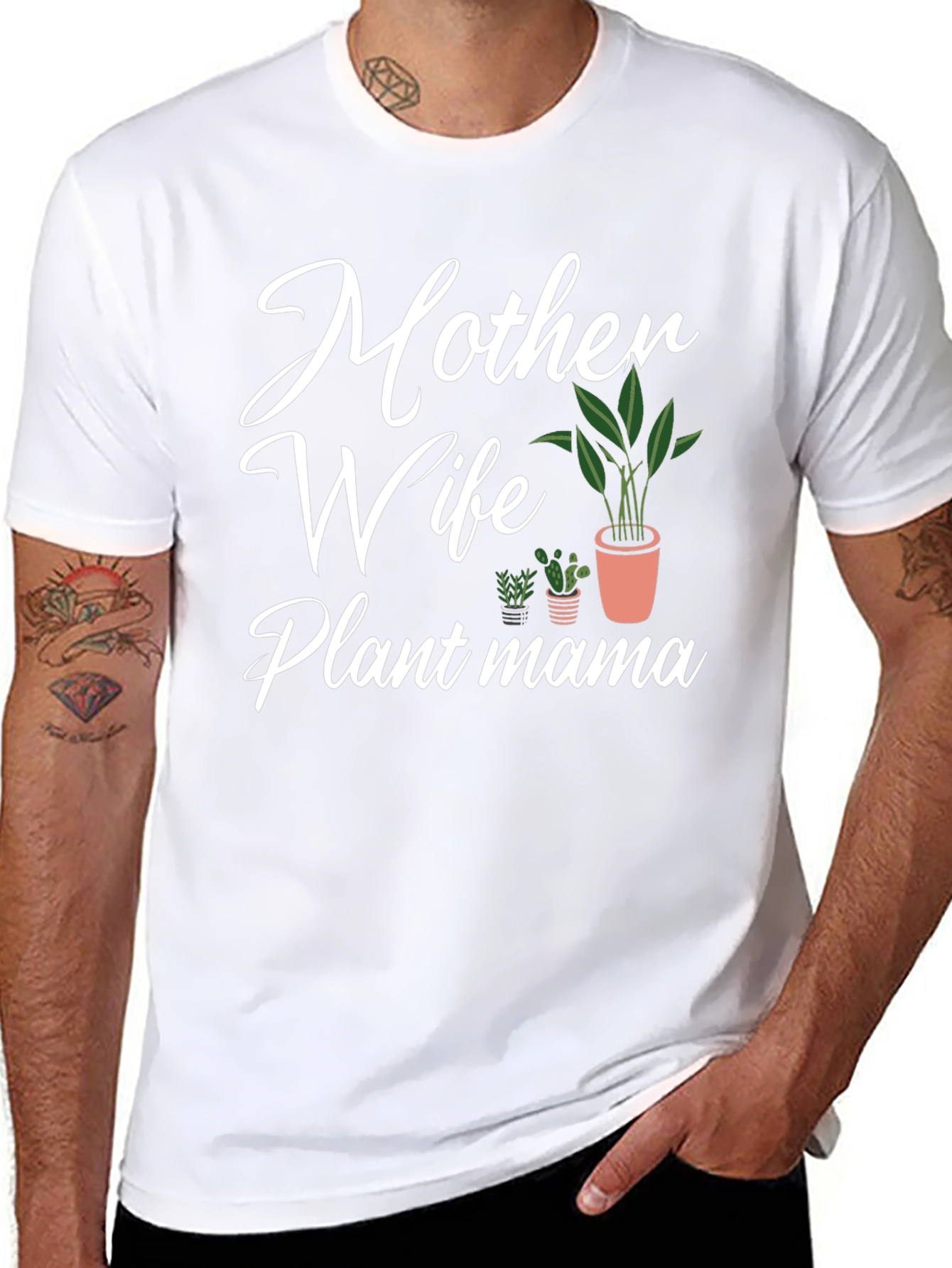 Mother Wife Plant Mama Graphic Tee