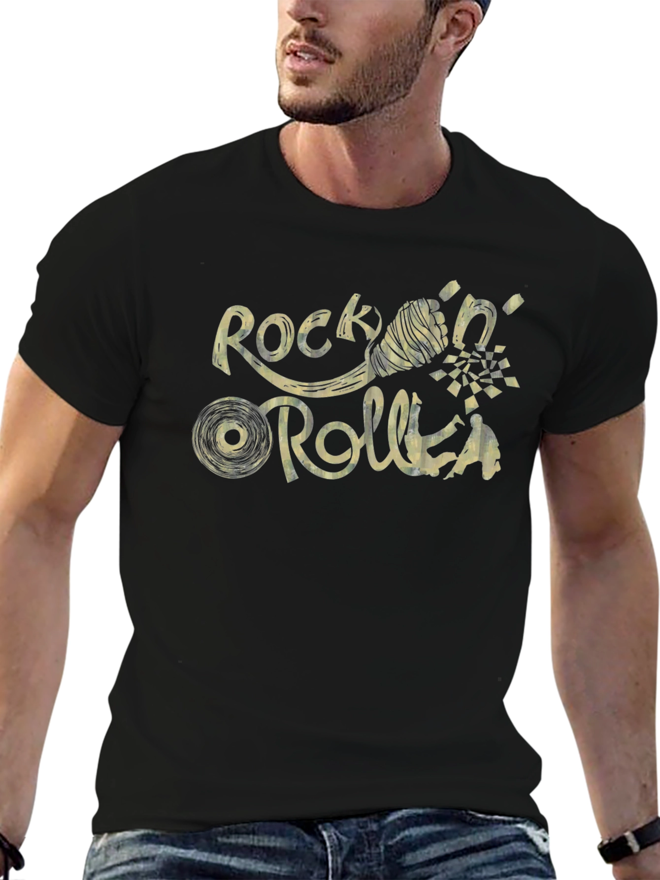 Rock n Roll Graphic T-Shirt