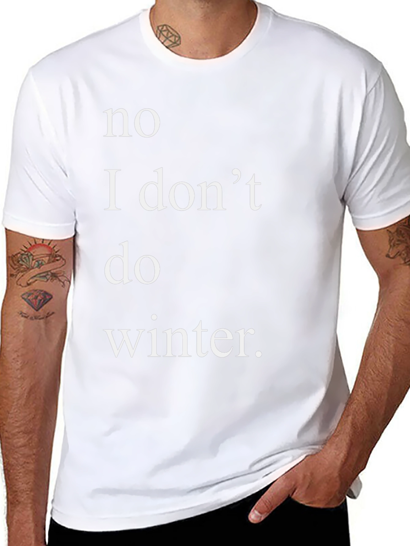 No Winter T-Shirt - Graphic Tee