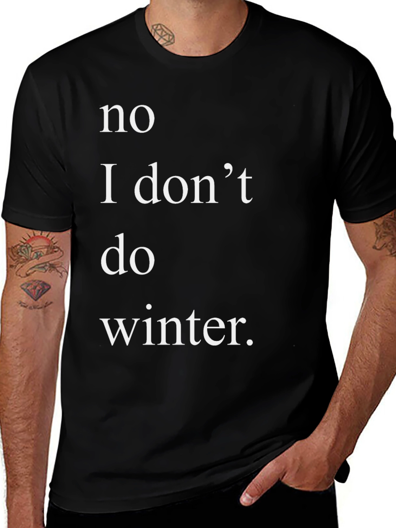 No Winter T-Shirt - Graphic Tee